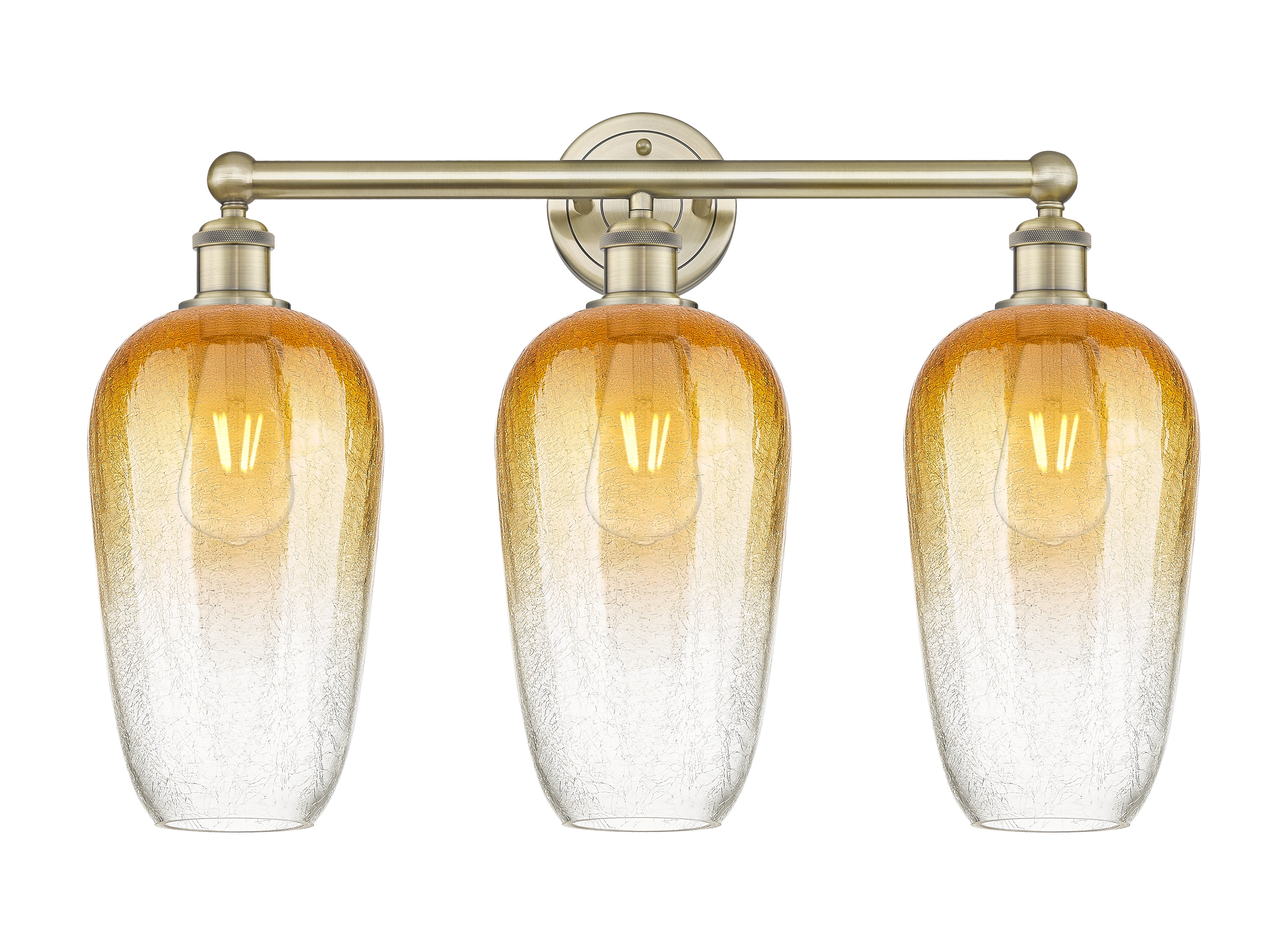 Edison Bath Vanity Light Cast Brass Finish