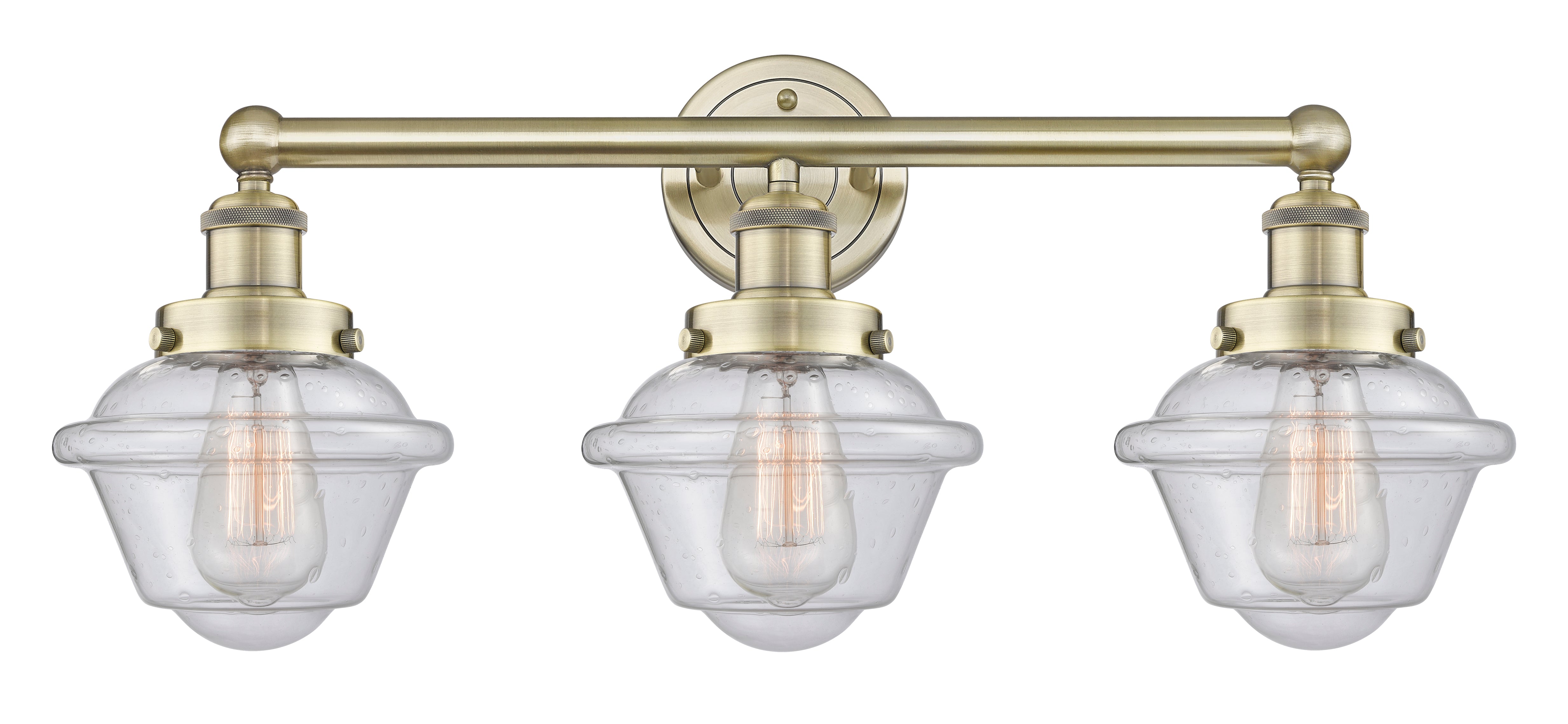 Edison Bath Vanity Light Cast Brass Finish
