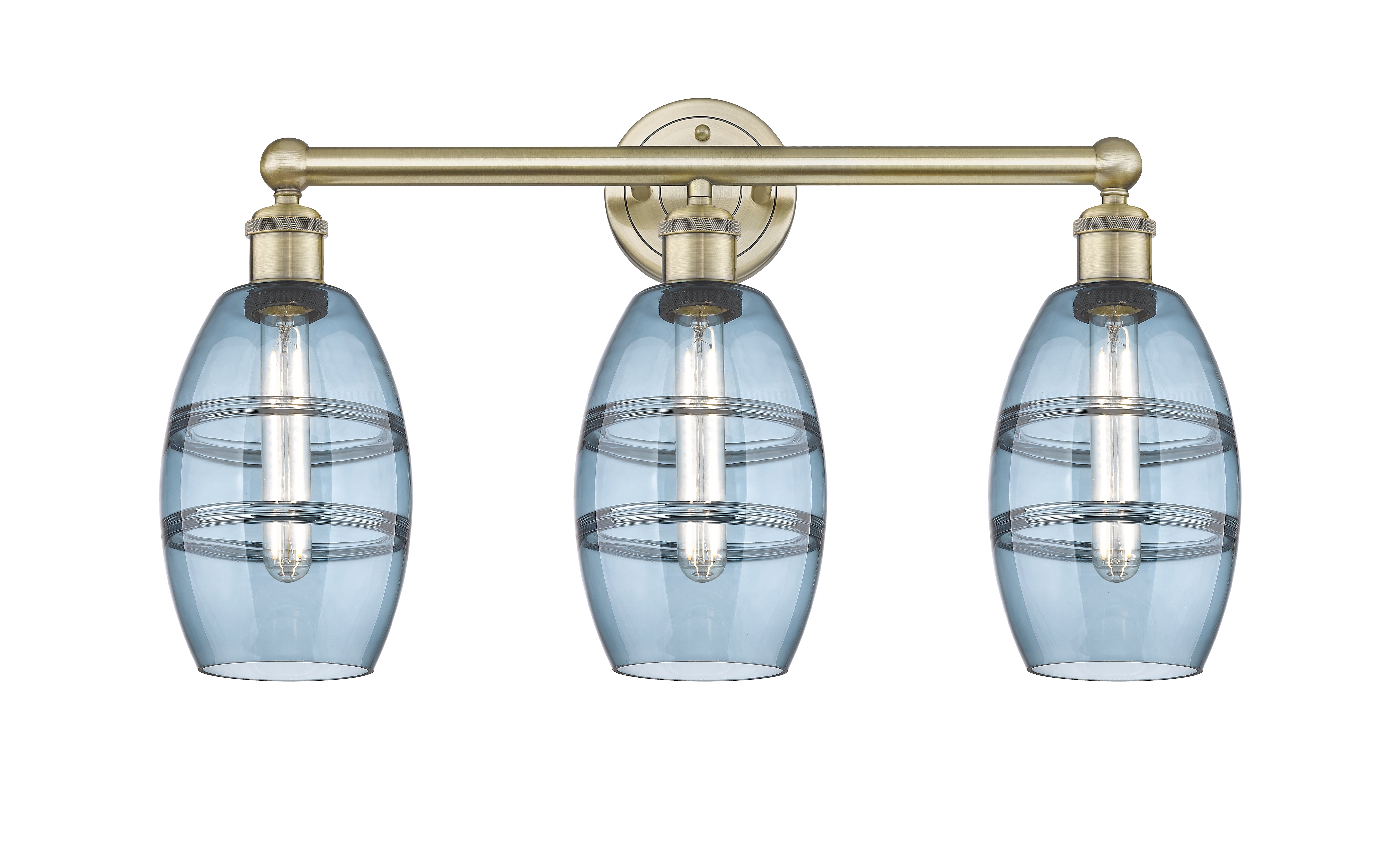 Edison Bath Vanity Light Cast Brass Finish