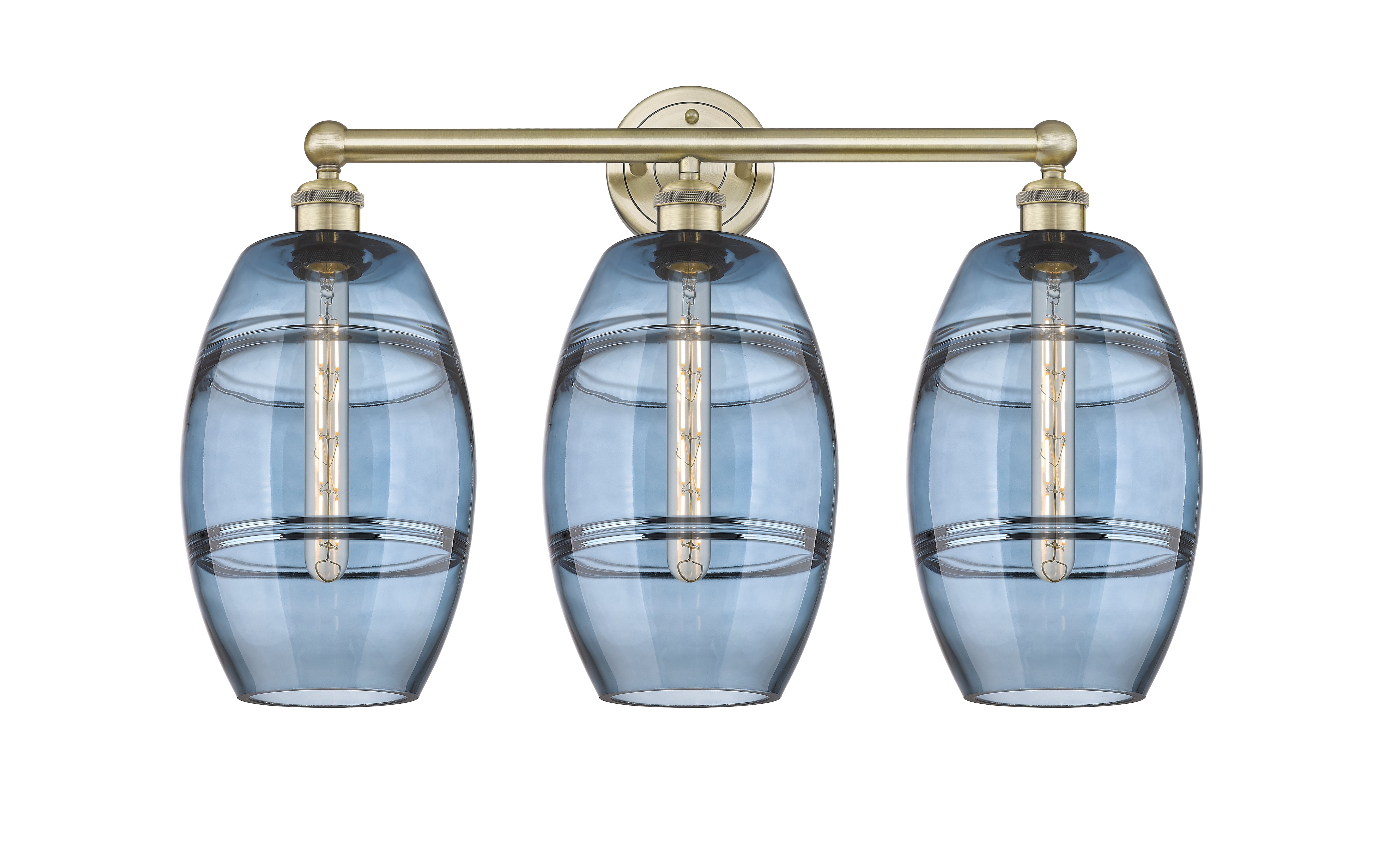 Edison Bath Vanity Light Cast Brass Finish