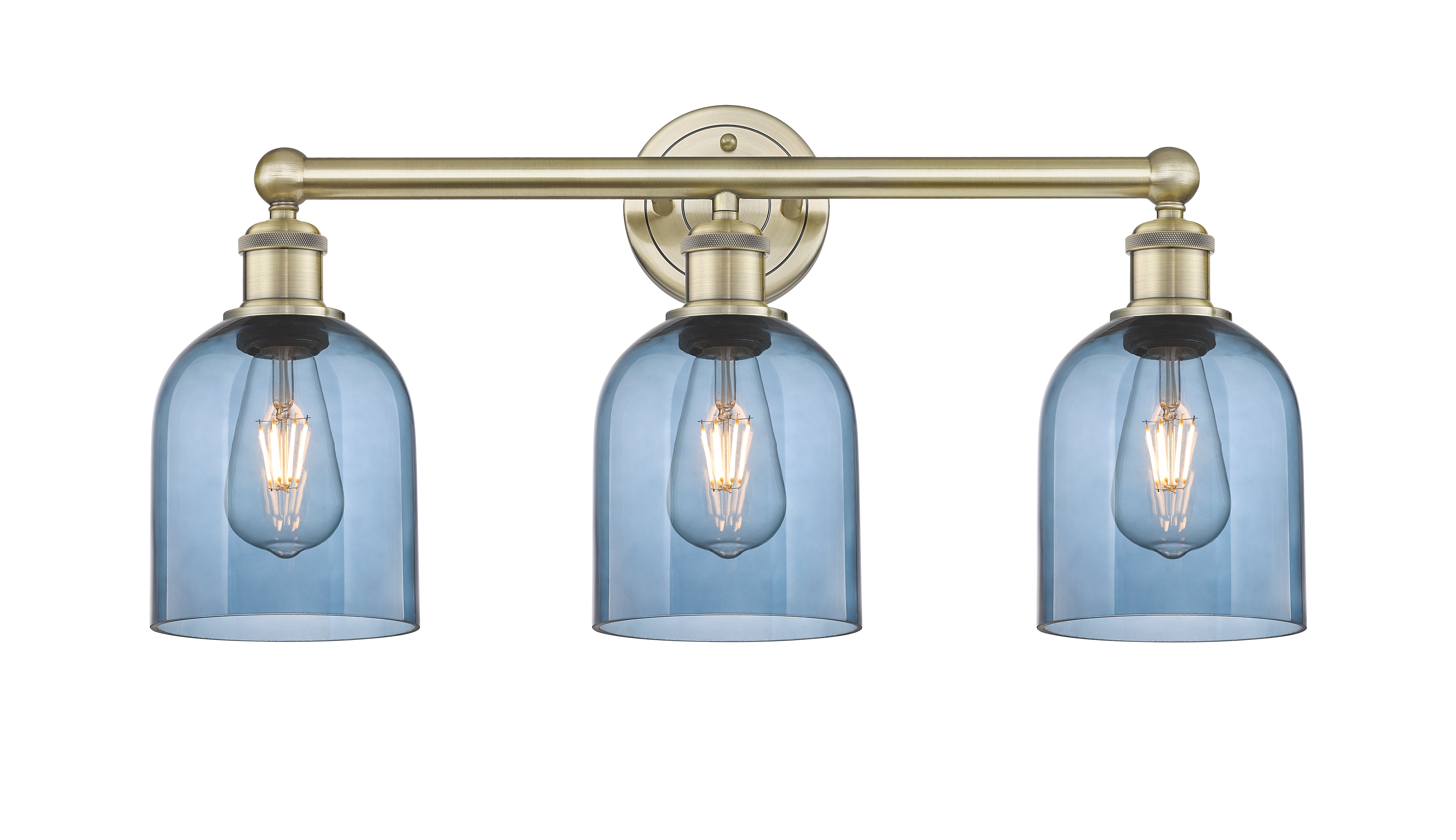 Edison Bath Vanity Light Cast Brass Steel