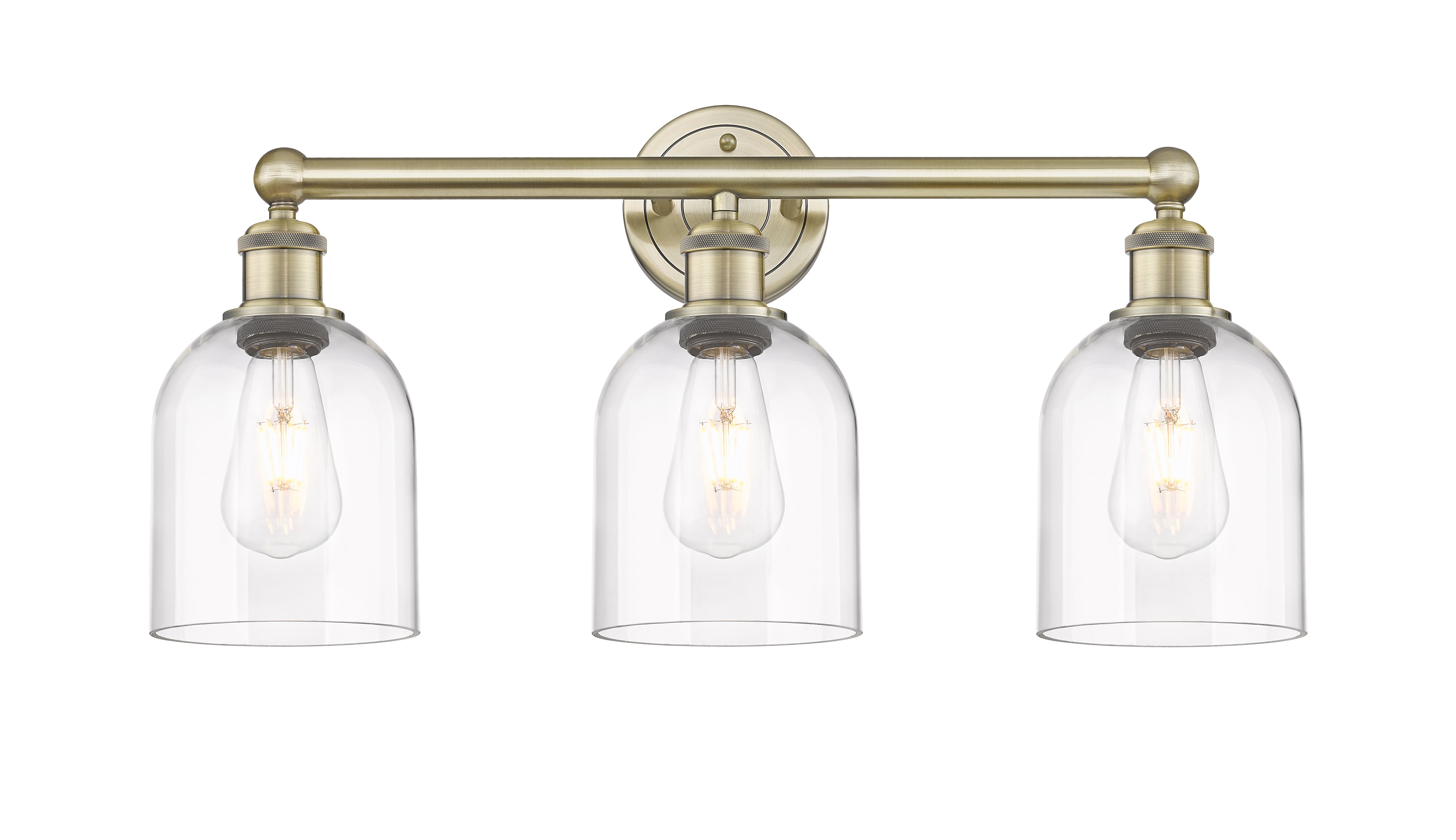 Edison Bath Vanity Light Cast Brass Steel