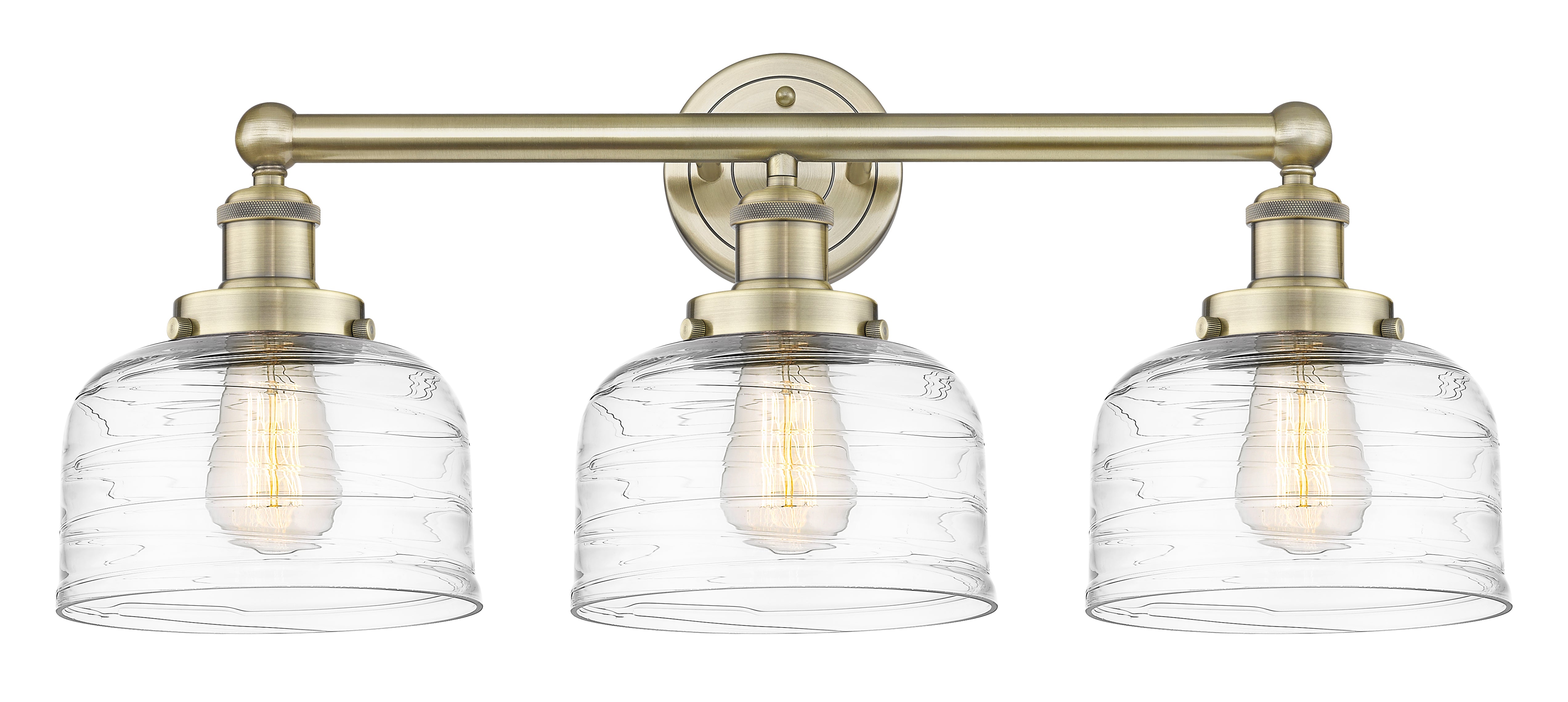 Edison Bath Vanity Light Cast Brass Finish