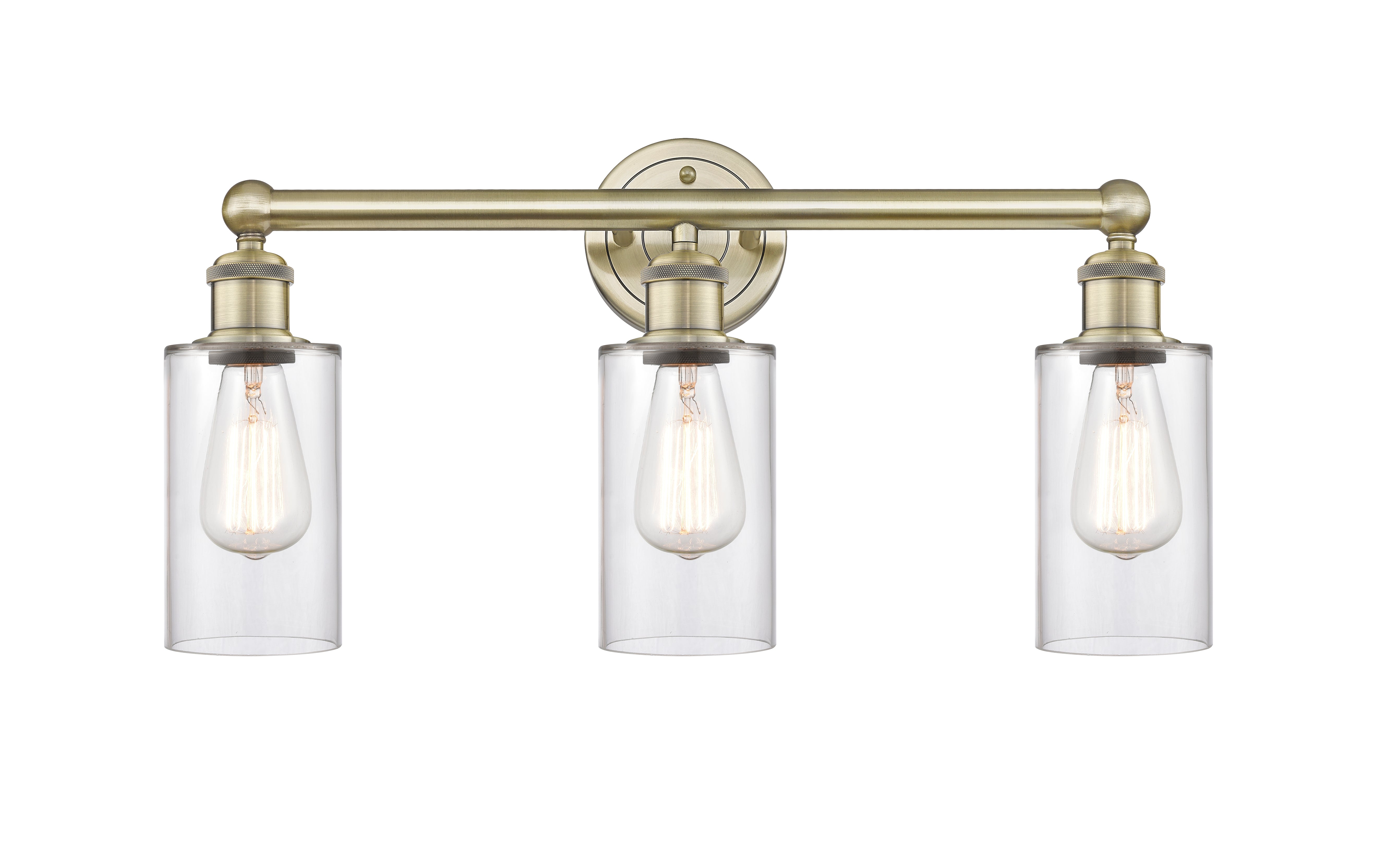 Edison Bath Vanity Light Cast Brass Finish