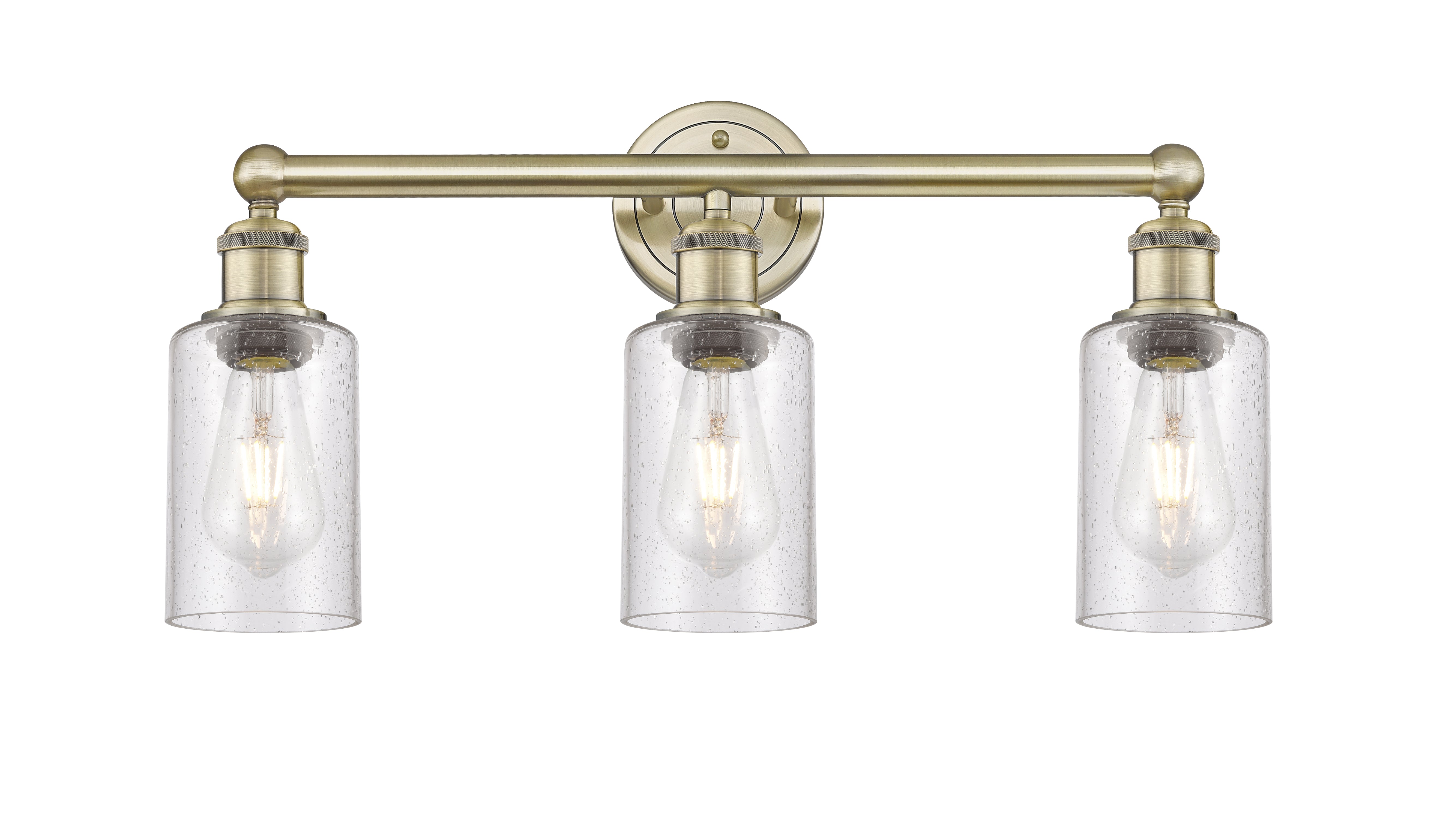 Edison Bath Vanity Light Cast Brass Finish