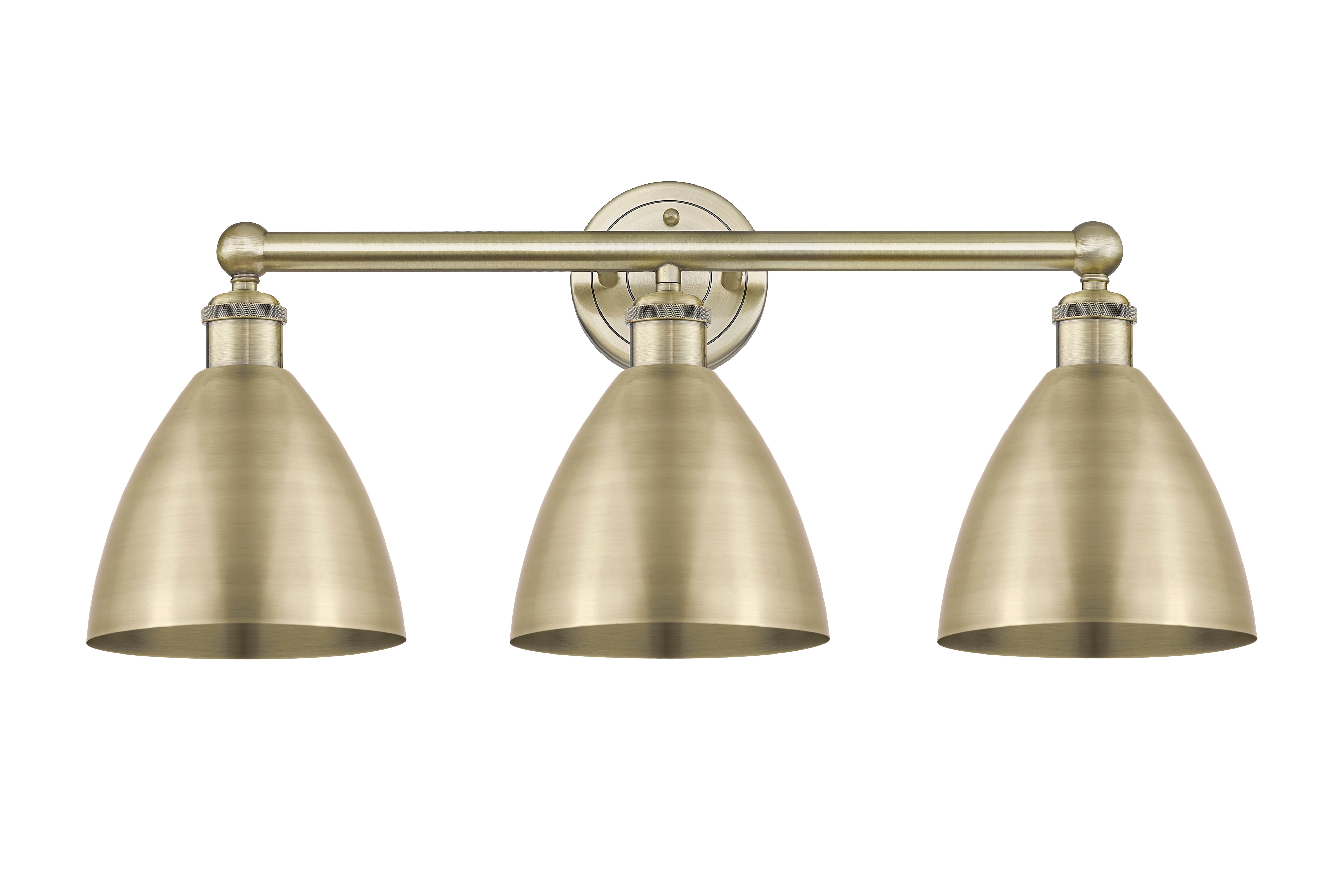 Edison Industrial, Farmhouse, Restoration-Vintage, Traditional Berkshire Metal Bath Vanity Light