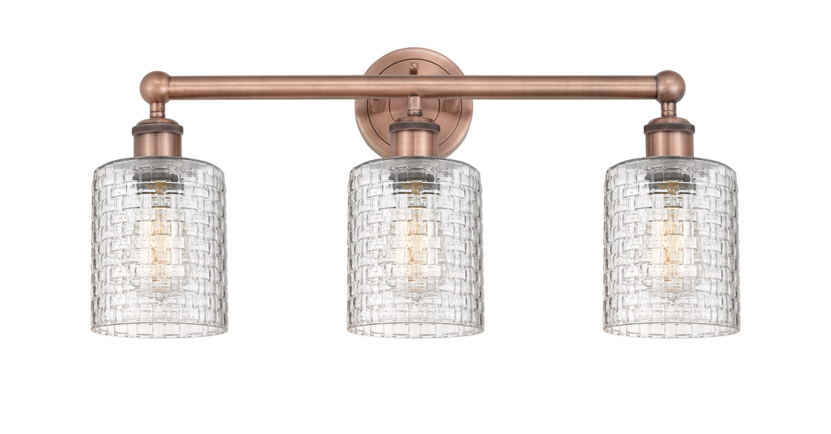 Cobbleskill 23-Inch 3-Light Bath Vanity Light 11.25-Inch High
