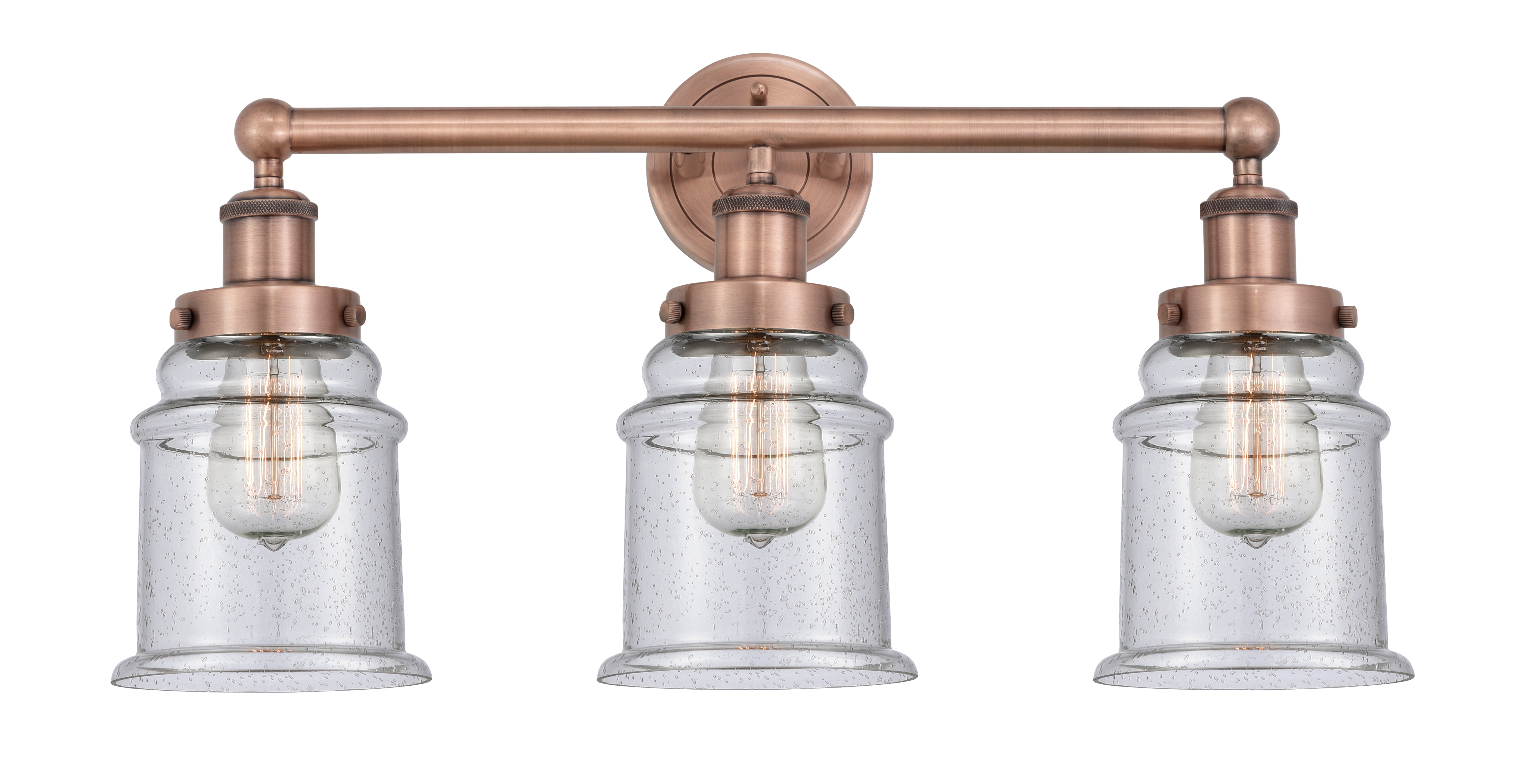 Edison Bath Vanity Light Cast Brass 25 Inch