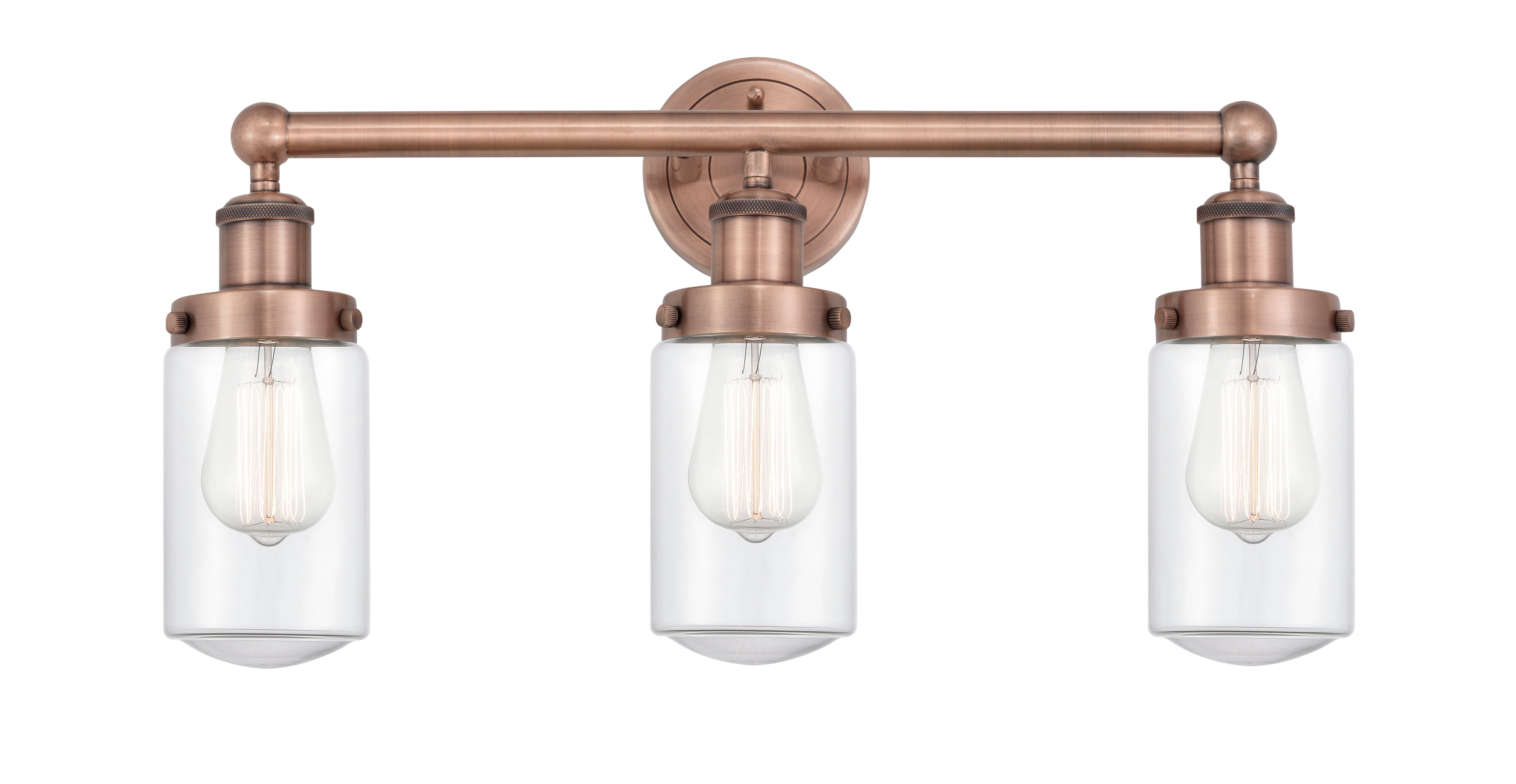 Edison Bath Vanity Light Cast Brass Finish