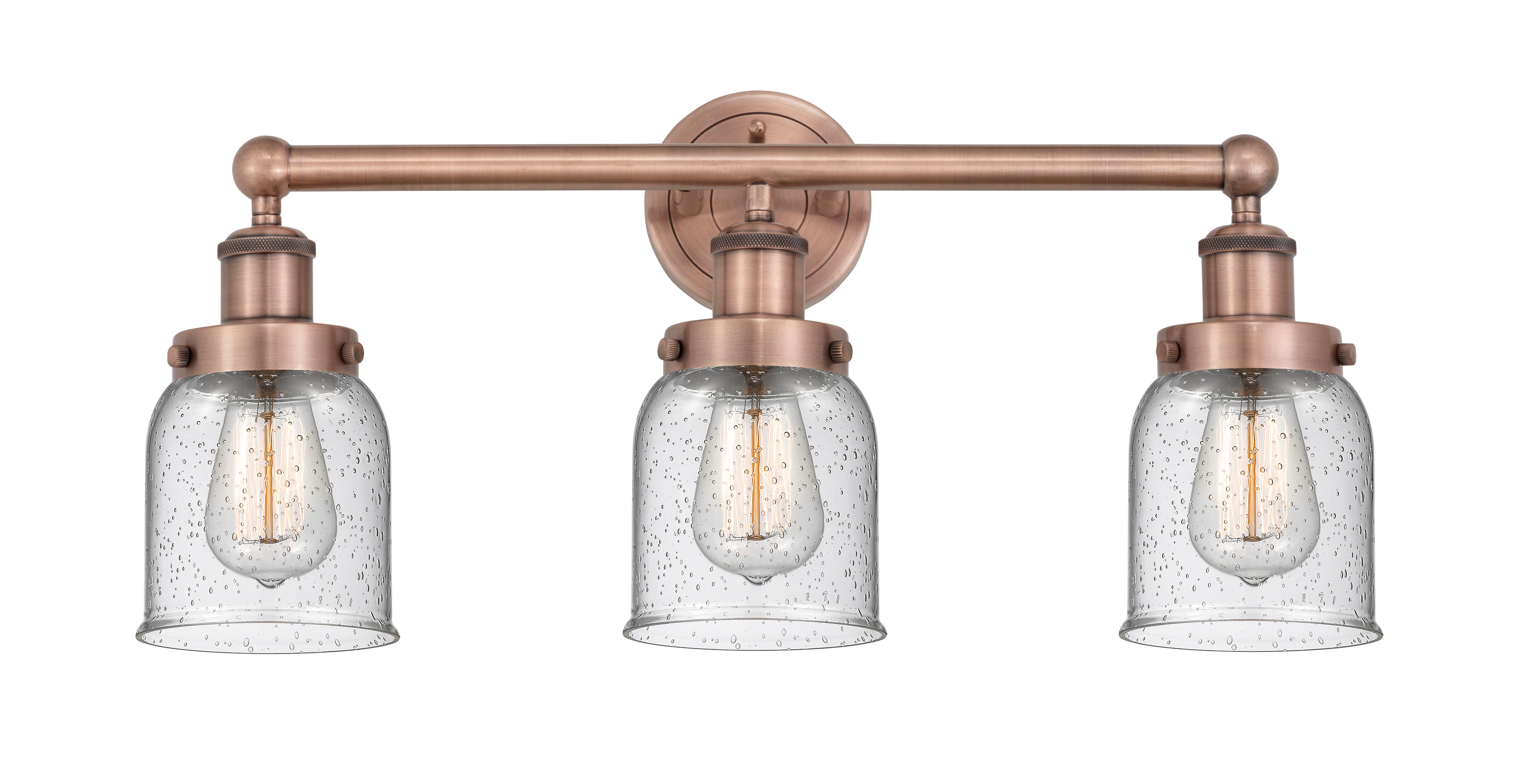 Edison Bath Vanity Light Cast Brass Finish