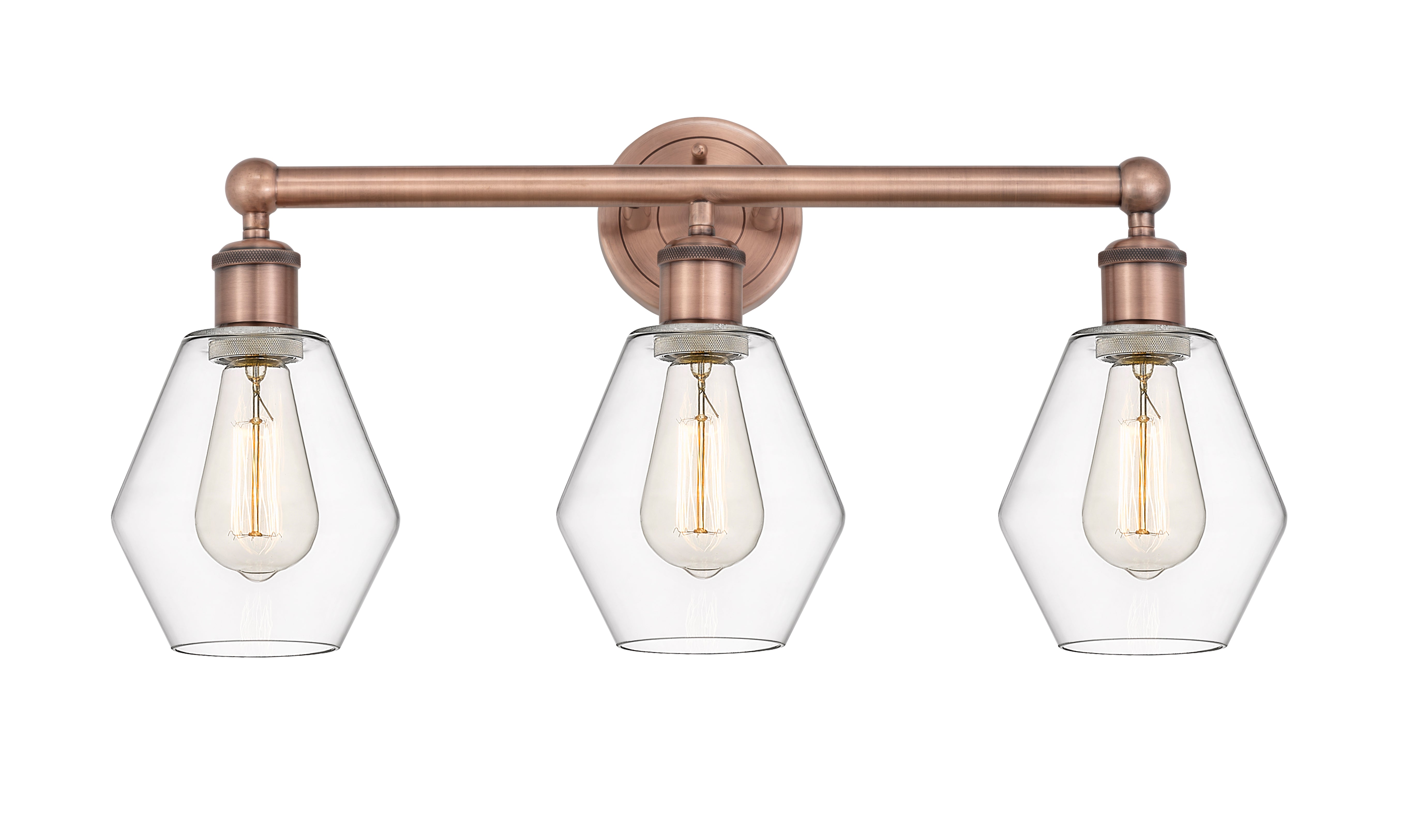 Edison Bath Vanity Light Cast Brass Finish