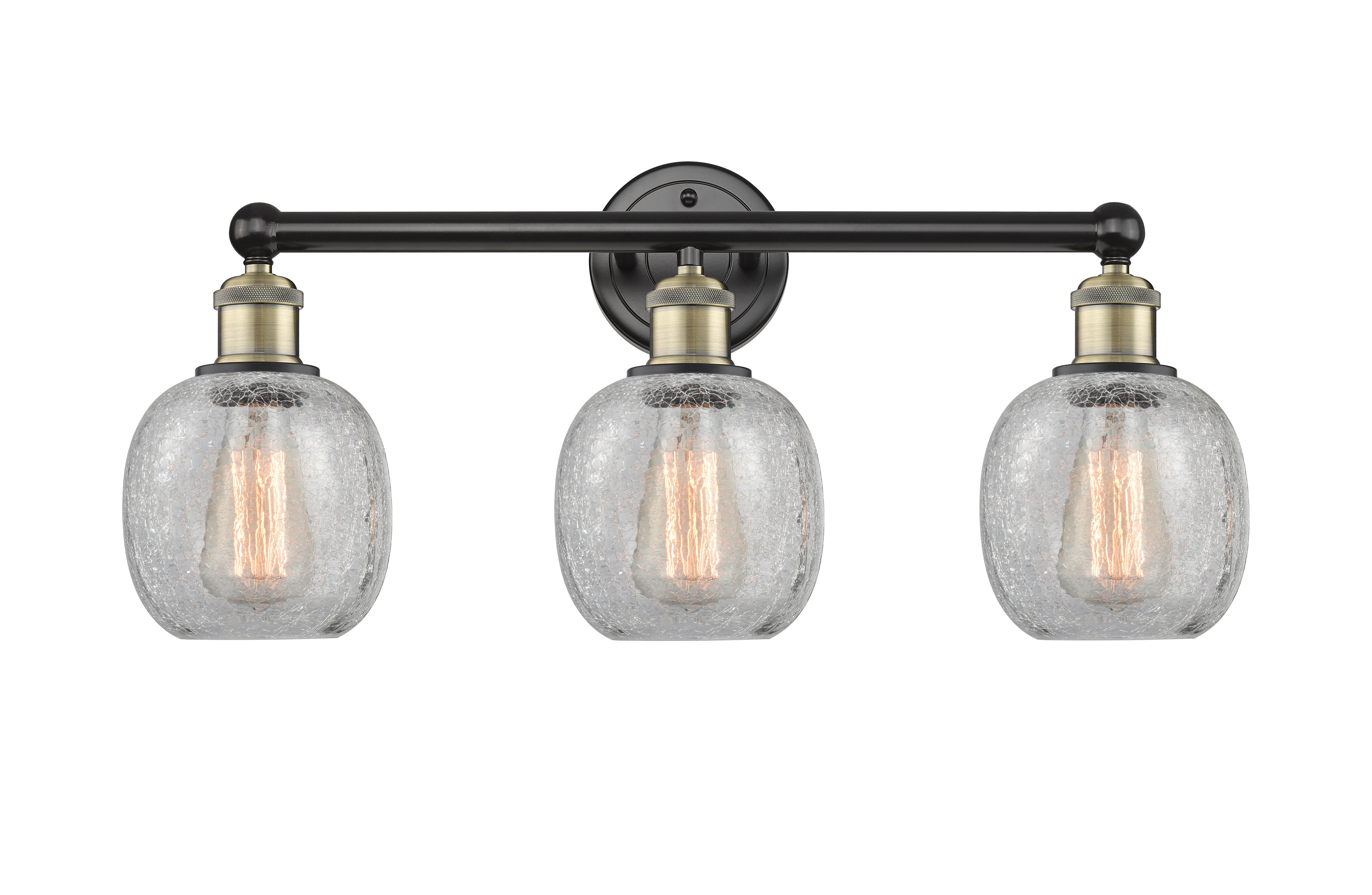 Edison Bath Vanity Light Woven Rattan Steel