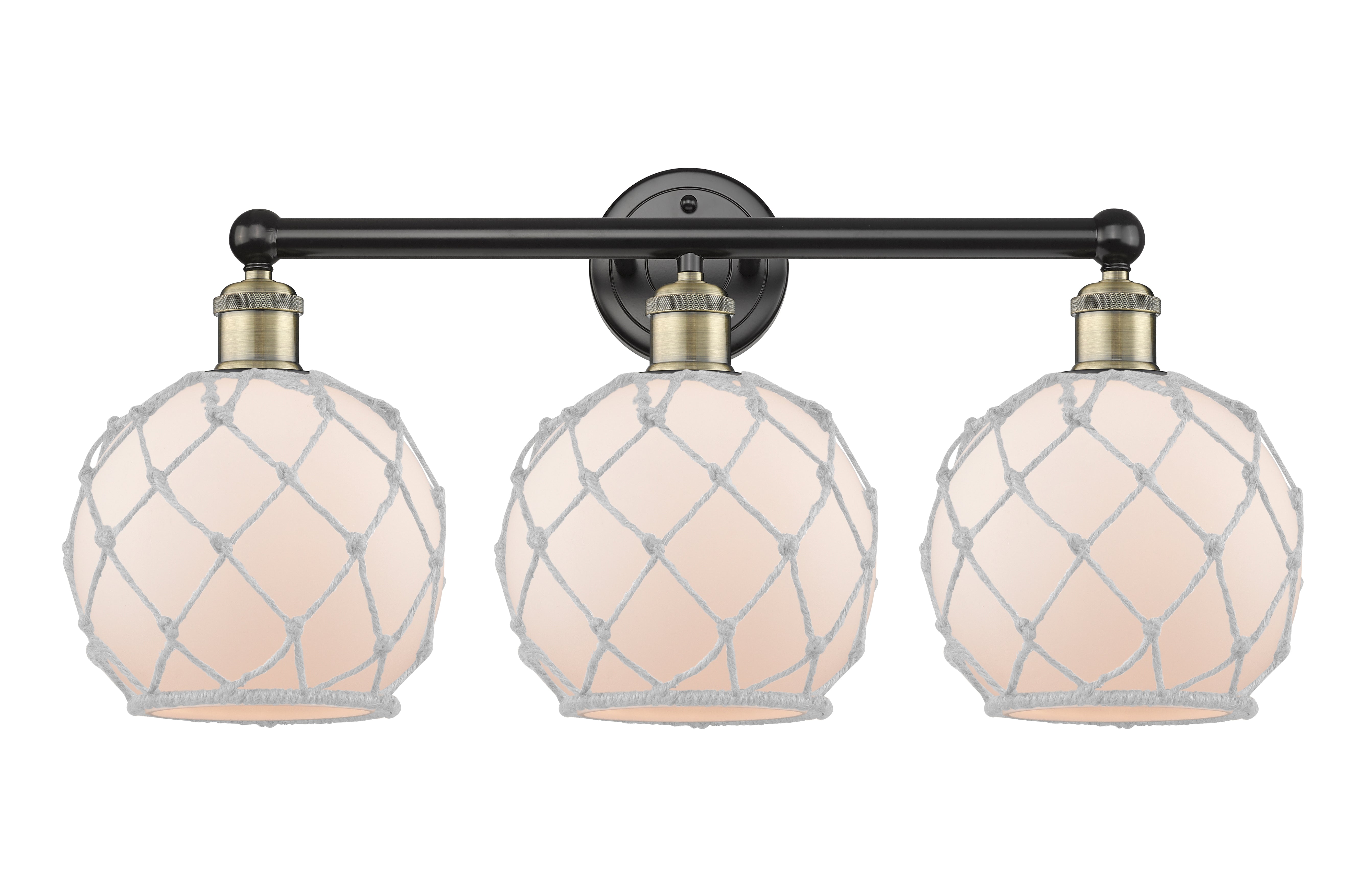 Edison Bath Vanity Light Cast Brass Steel