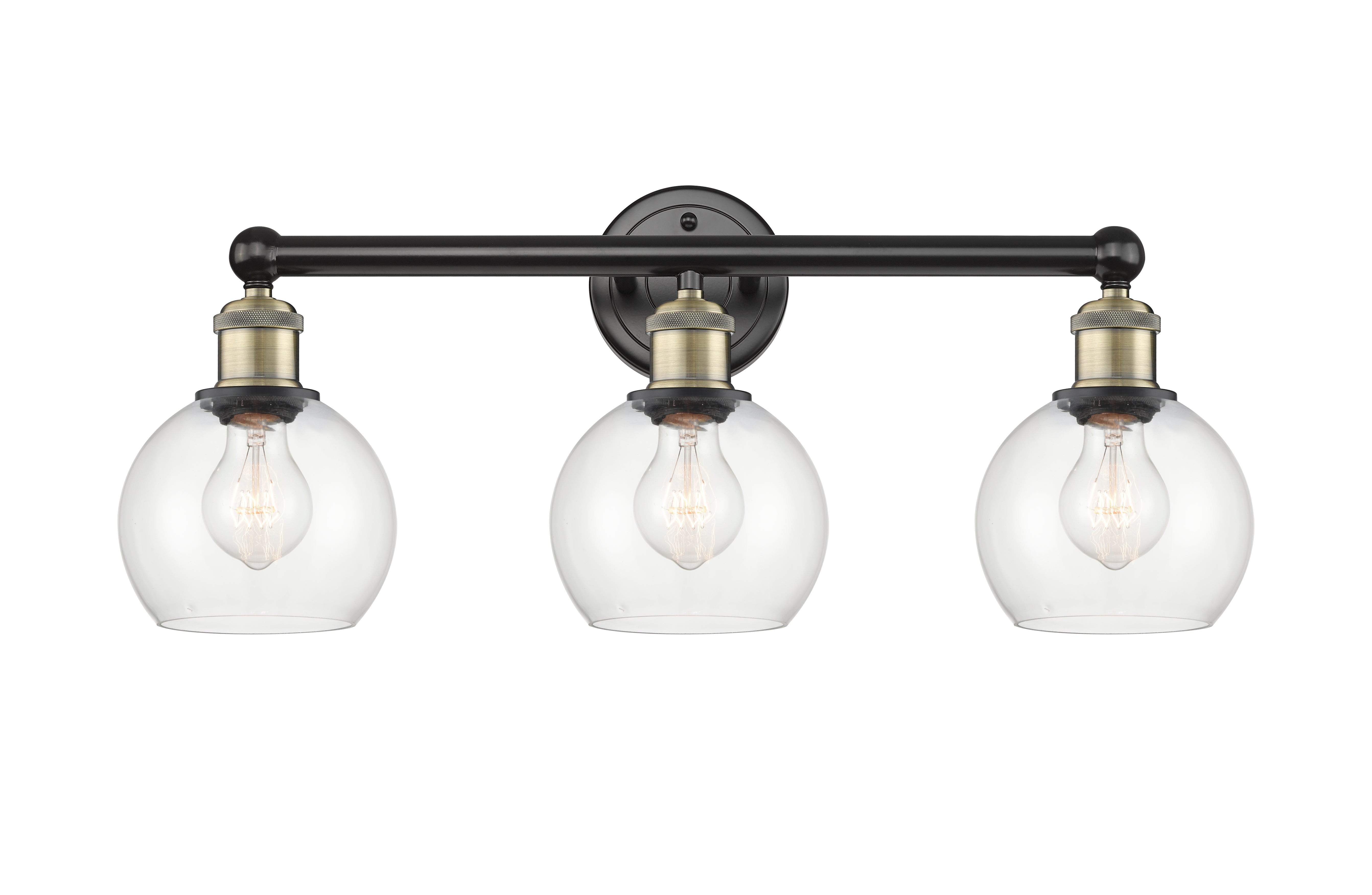 Edison Bath Vanity Light Cast Brass Steel