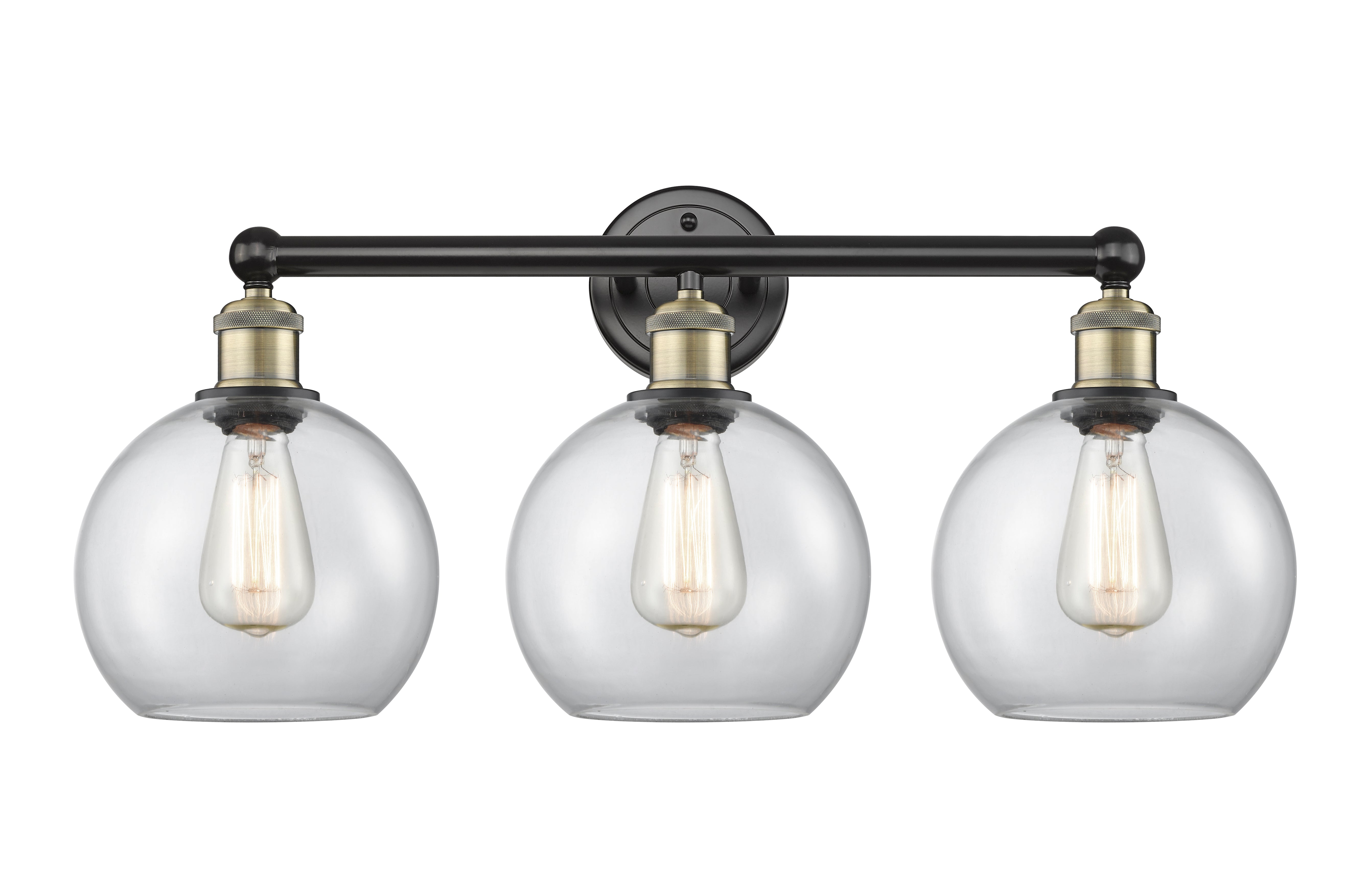 Edison Bath Vanity Light Cast Brass Steel
