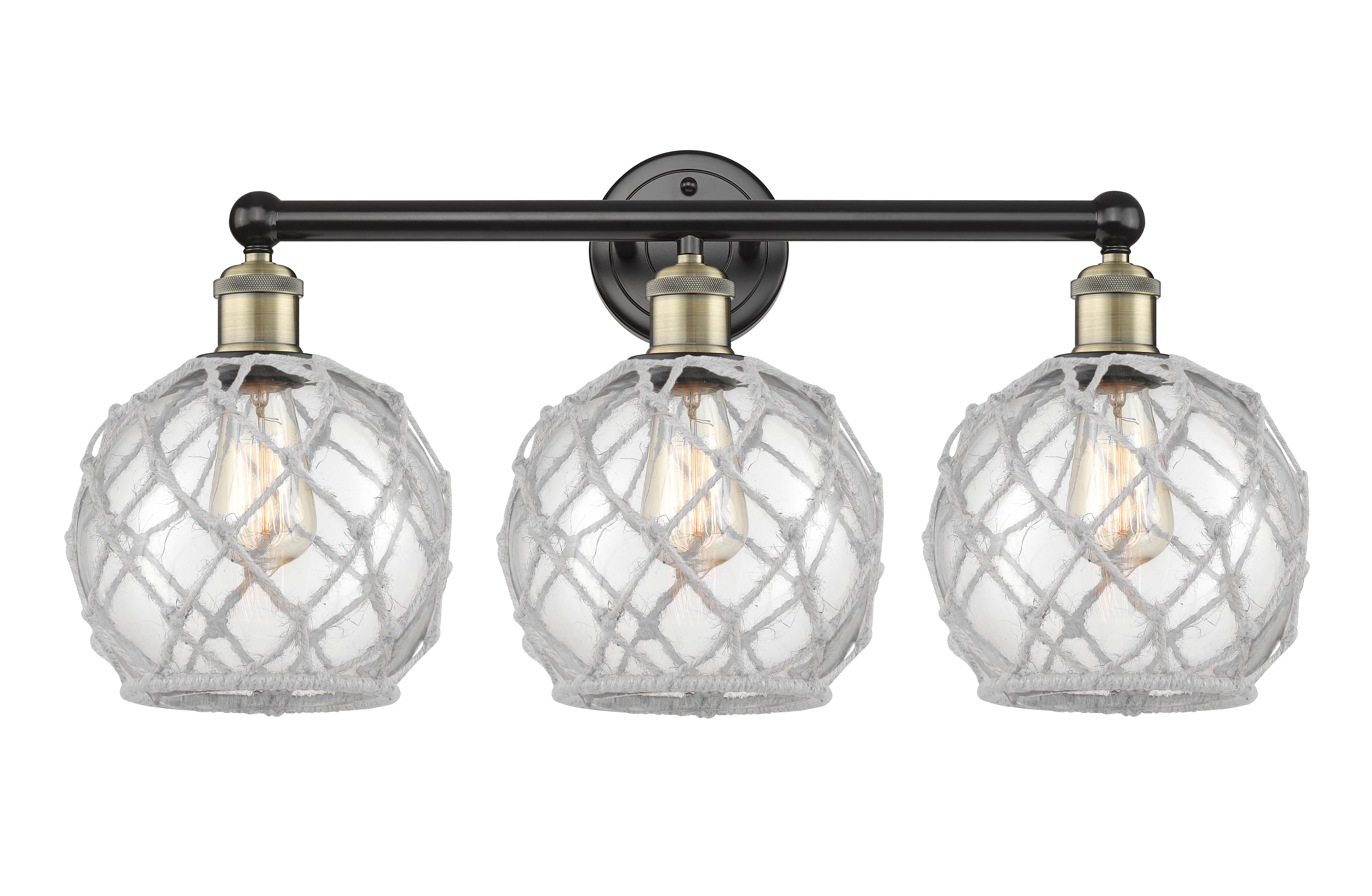 Edison Bath Vanity Light Cast Brass Steel