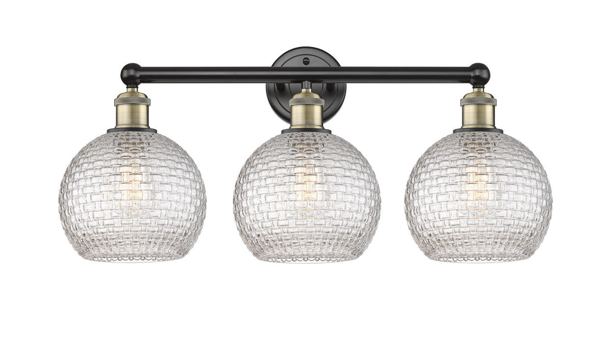 Athens 26-Inch 3-Light Bath Vanity Light 12.25-Inch High Dimmable