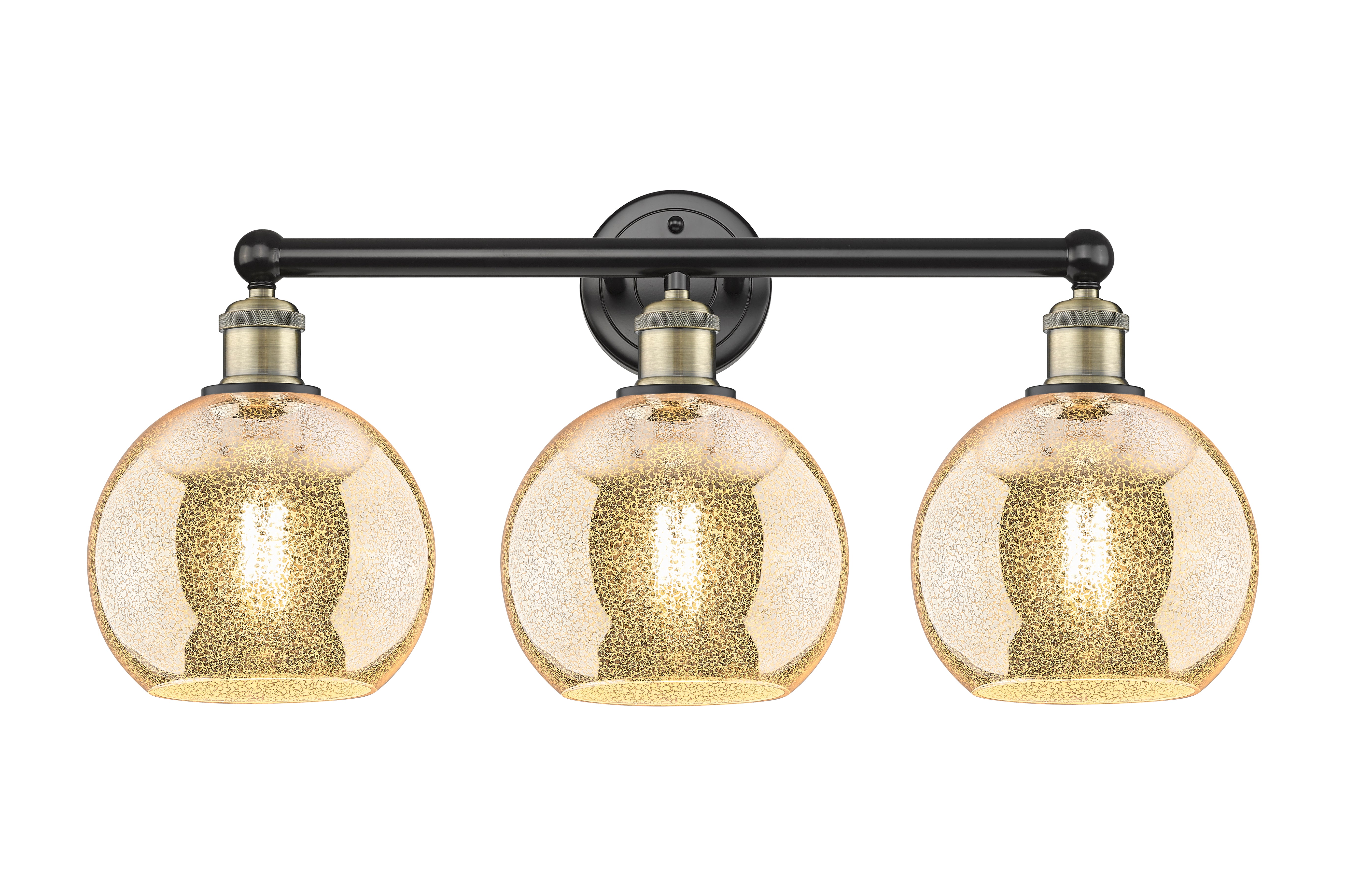 Edison Bath Vanity Light Cast Brass Steel