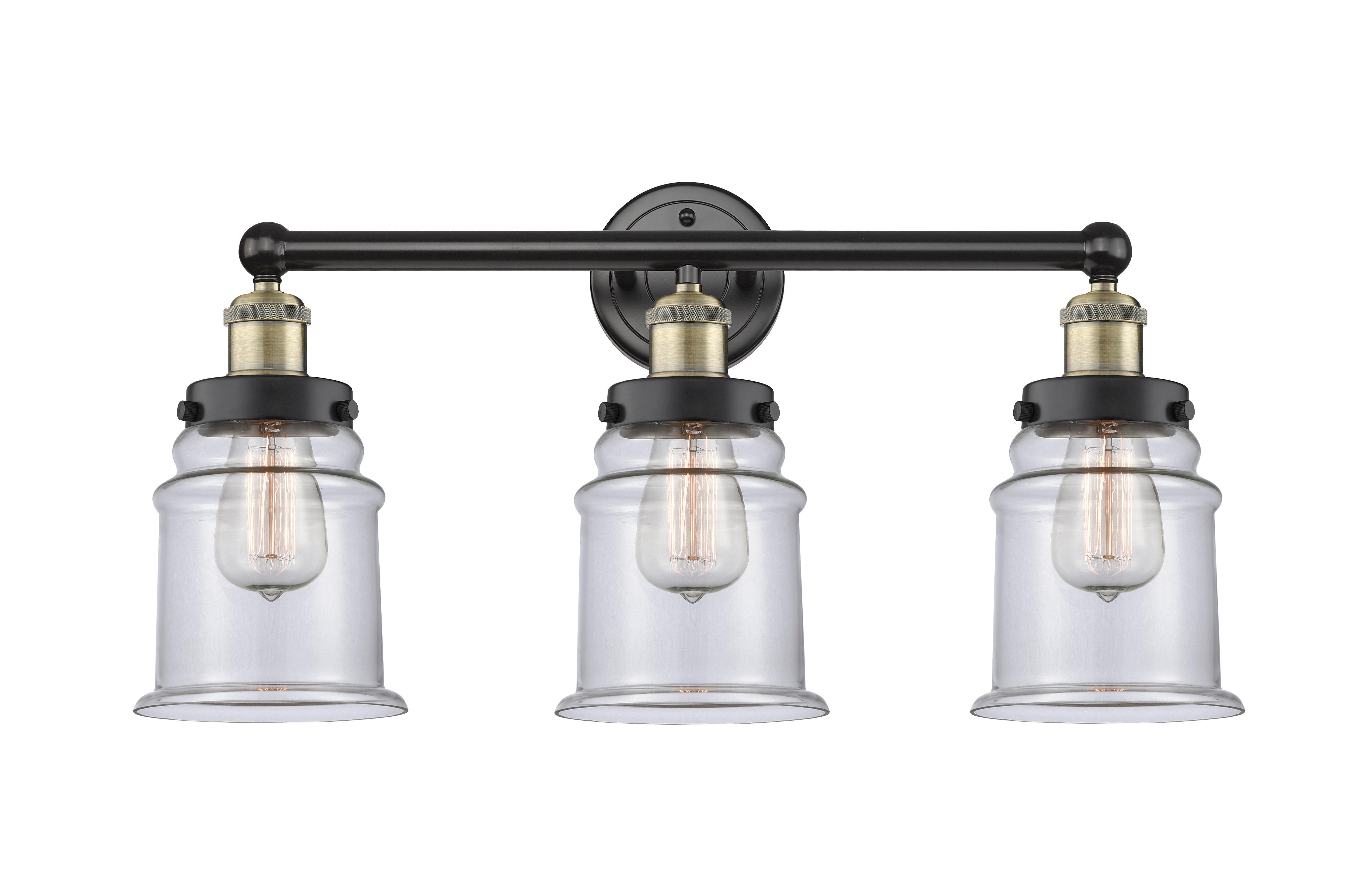 Edison Bath Vanity Light Cast Brass 25 Inch
