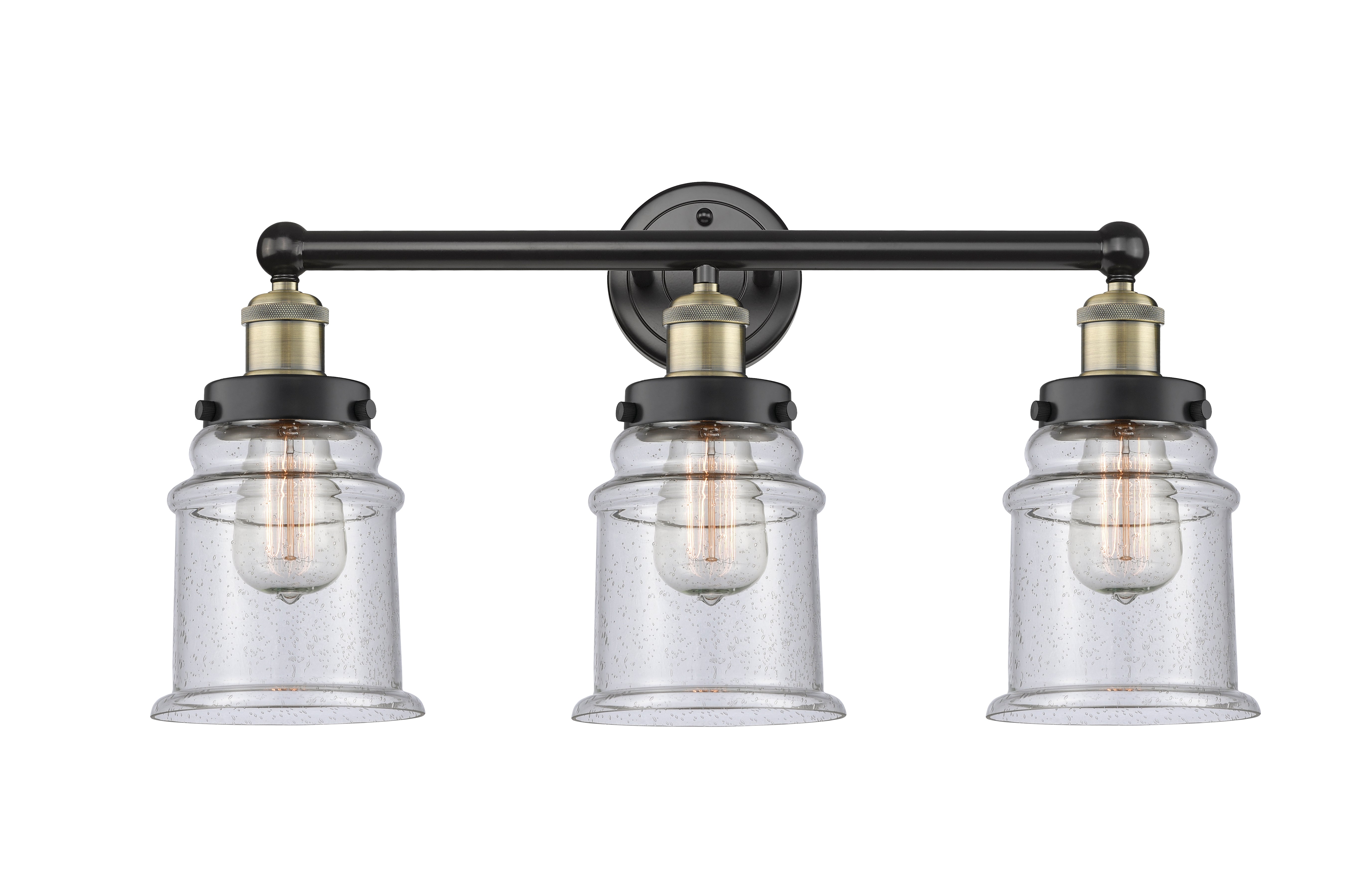 Edison Bath Vanity Light Cast Brass 25 Inch