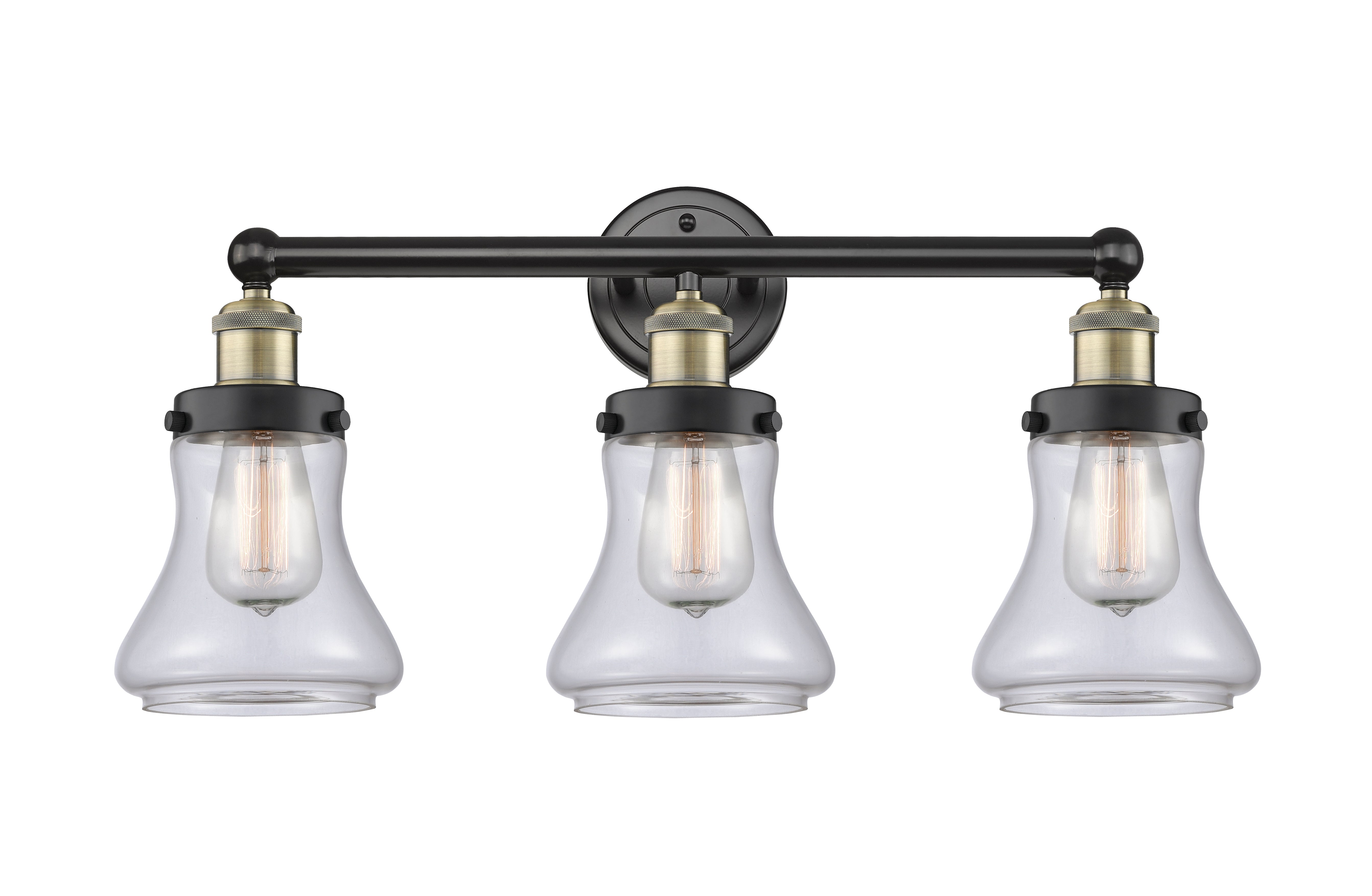 Edison Bath Vanity Light Cast Brass 23 Inch
