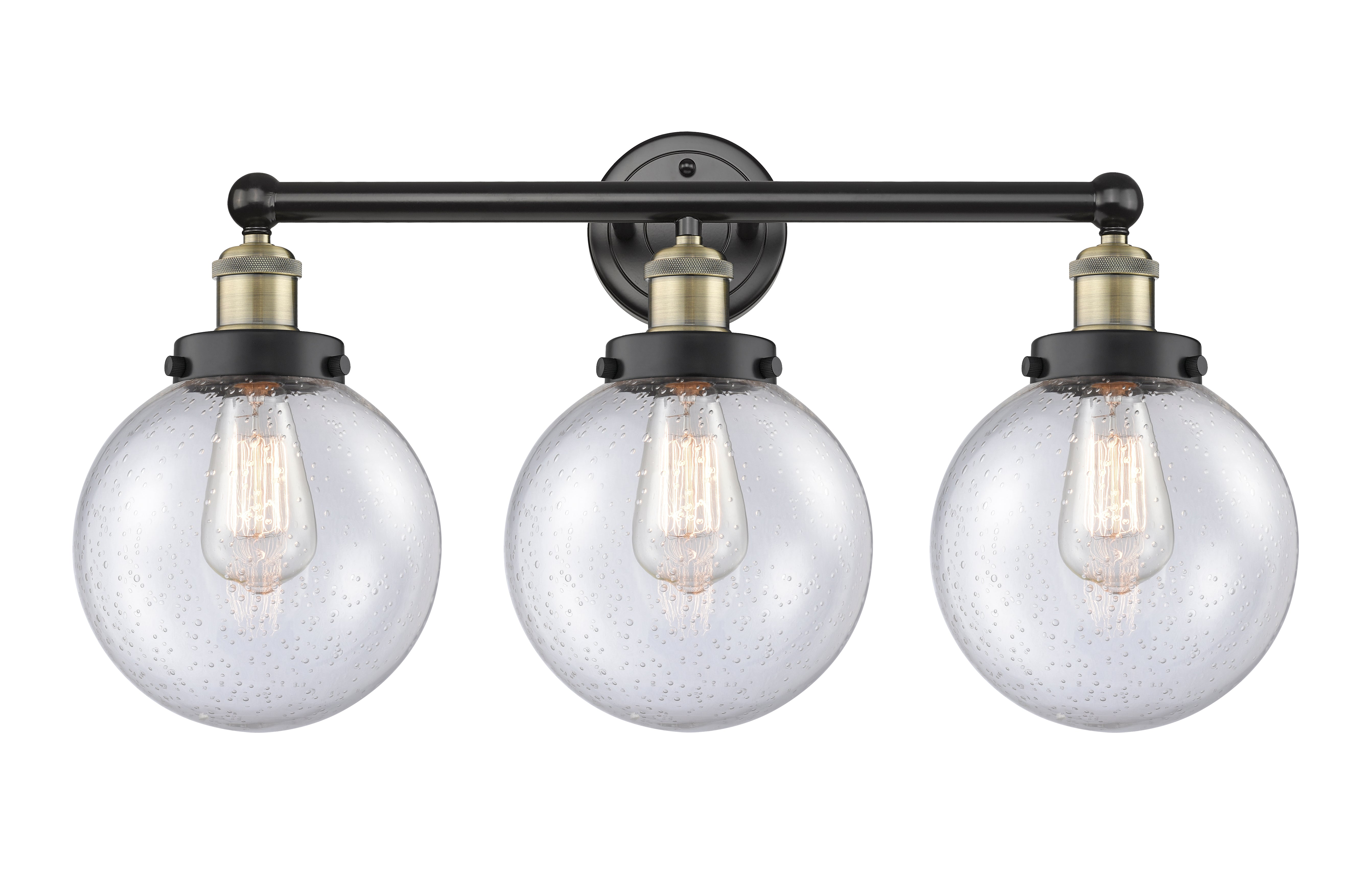 Edison Bath Vanity Light Cast Brass Steel