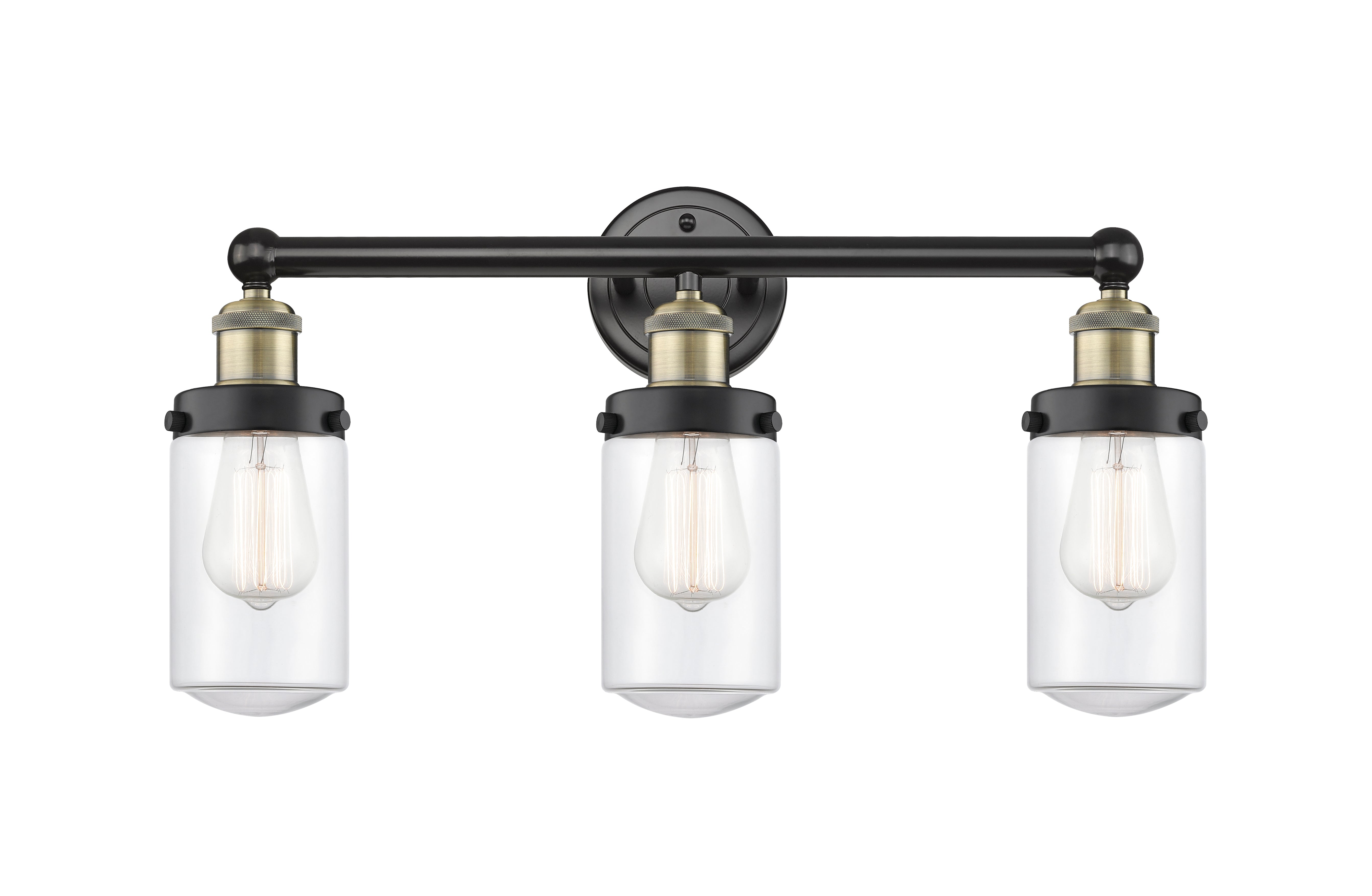 Edison Bath Vanity Light Cast Brass Finish