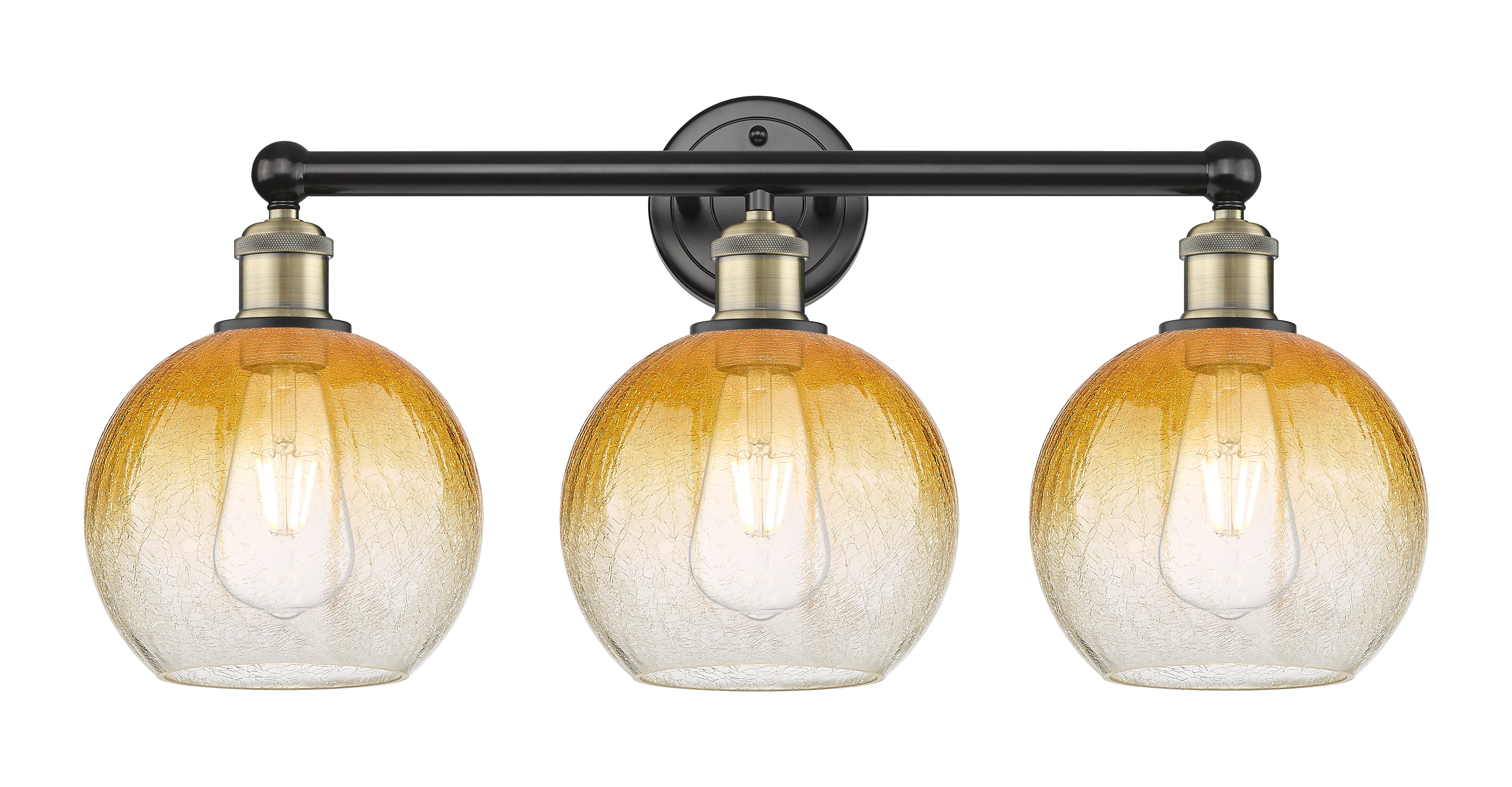 Edison Bath Vanity Light Cast Brass