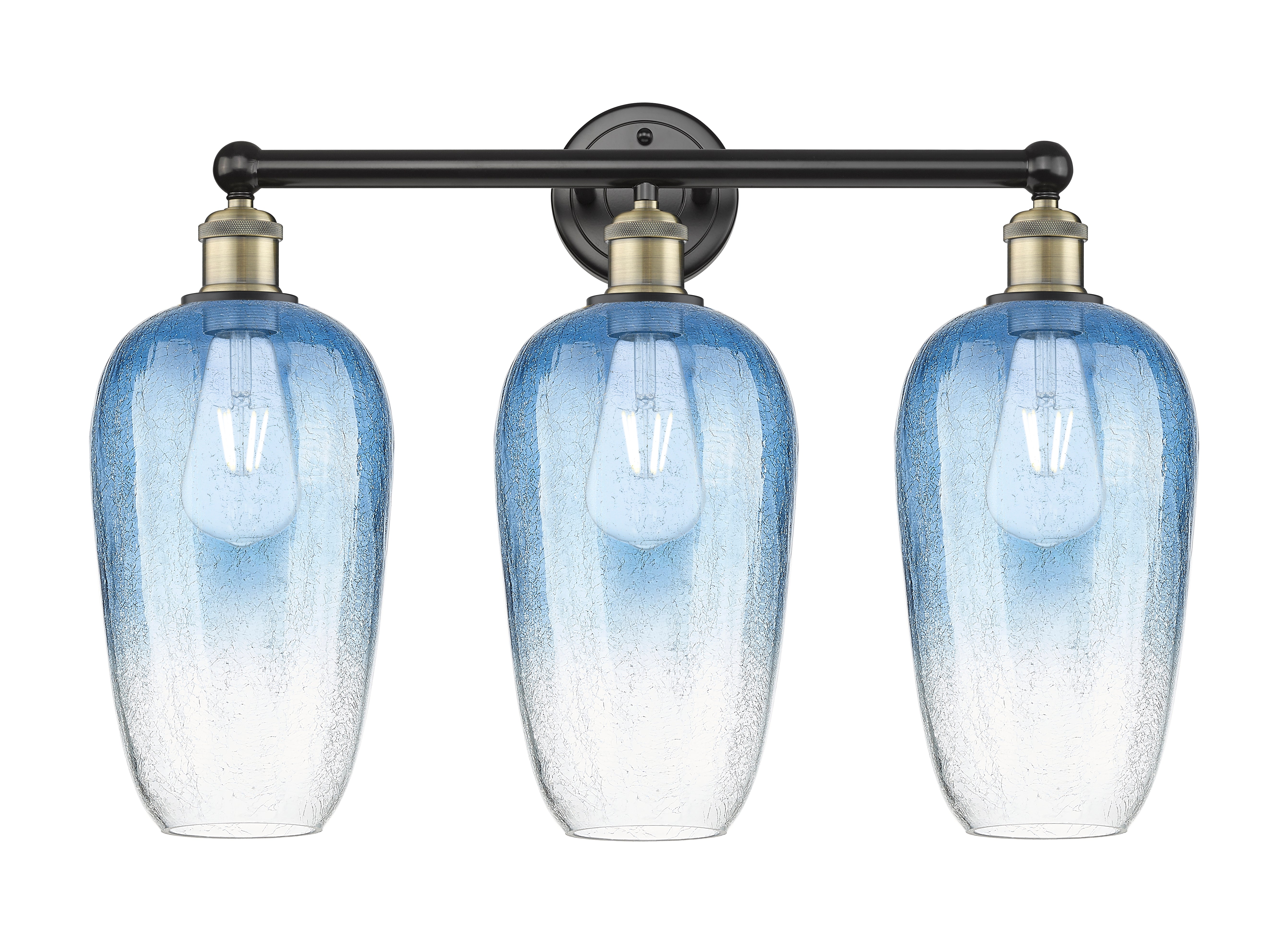 Edison Bath Vanity Light Cast Brass Finish
