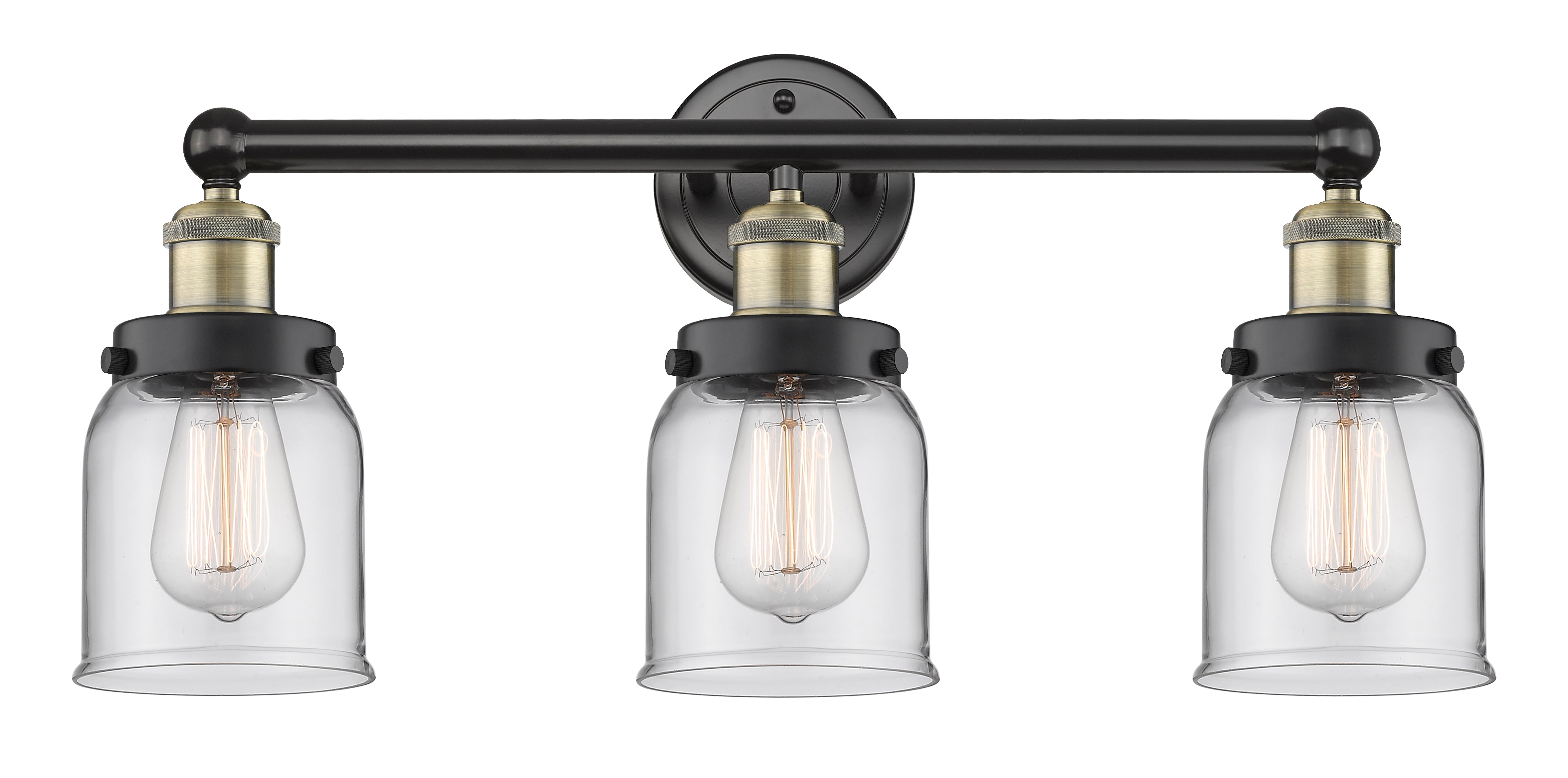 Edison Bath Vanity Light Cast Brass Finish