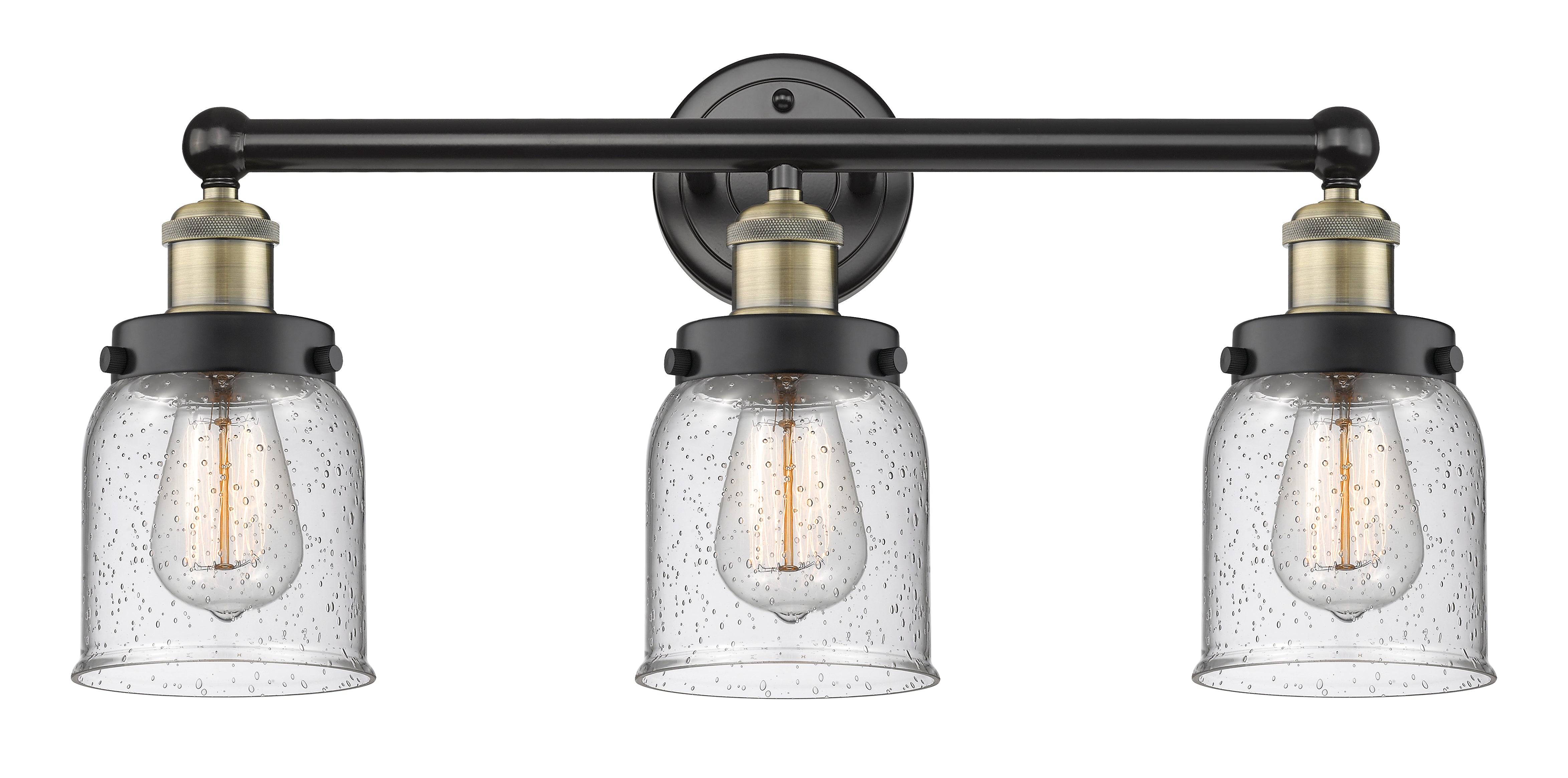 Edison Bath Vanity Light Cast Brass Finish