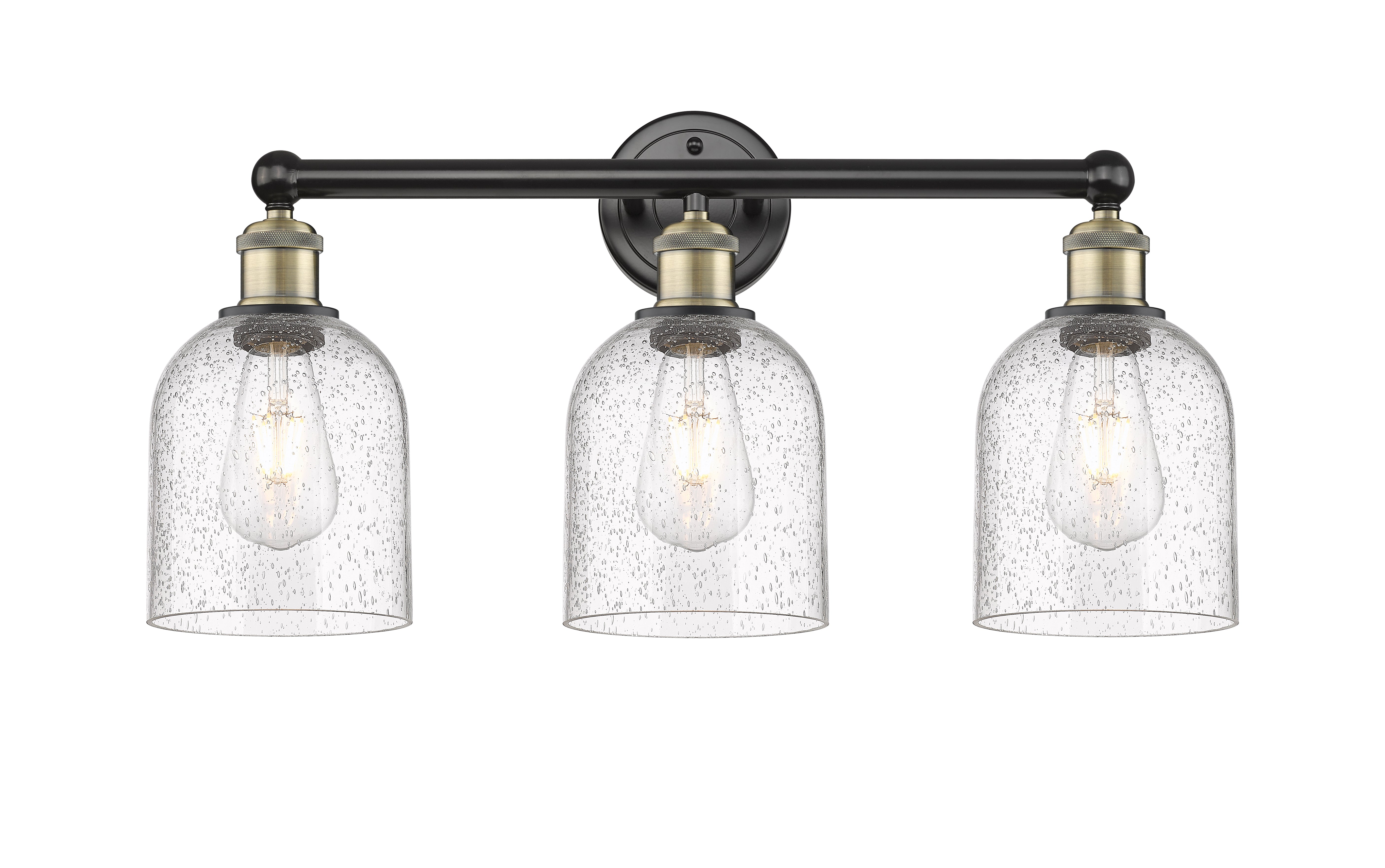 Edison Bath Vanity Light Cast Brass Steel