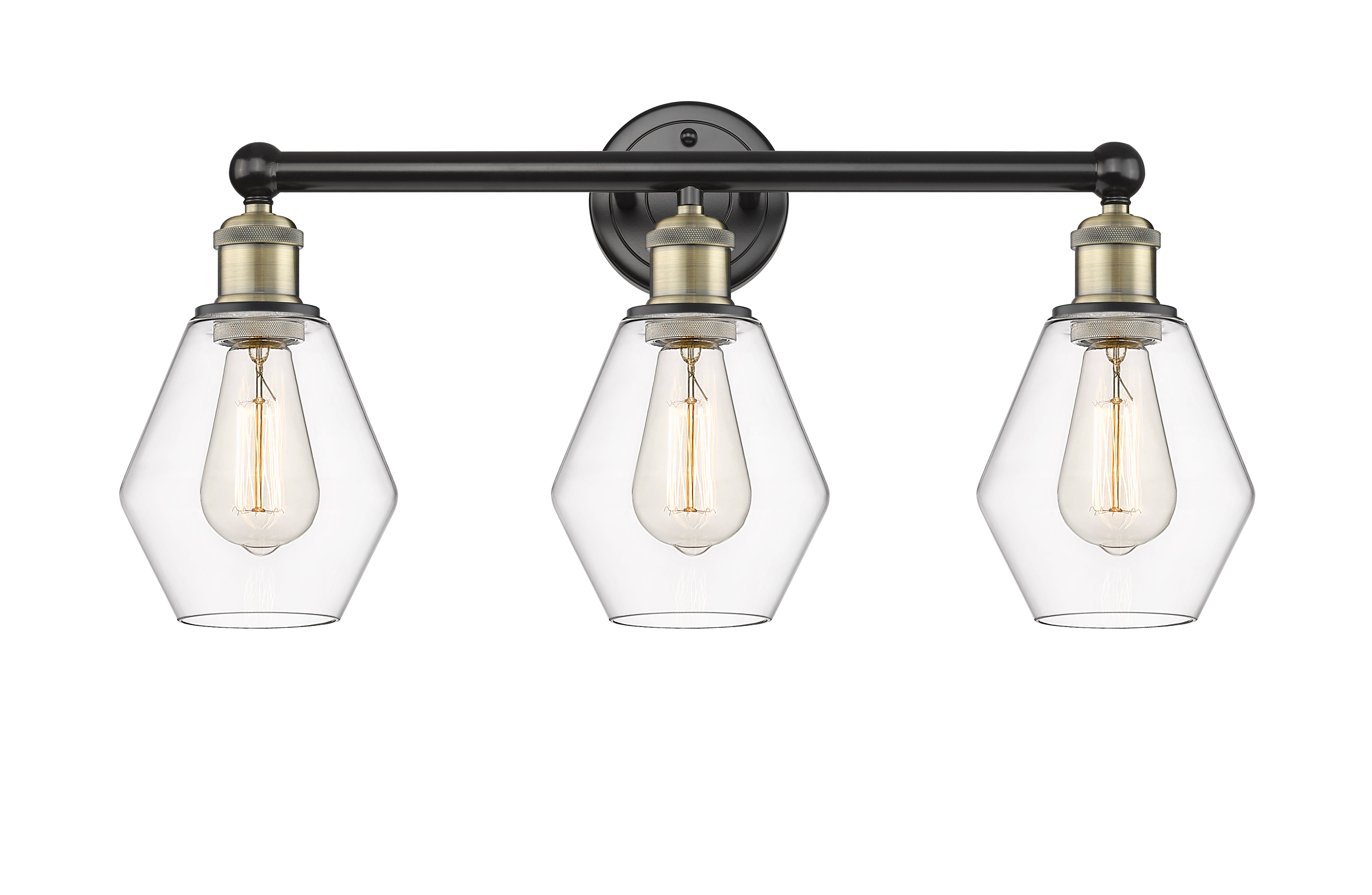 Edison Bath Vanity Light Cast Brass Finish