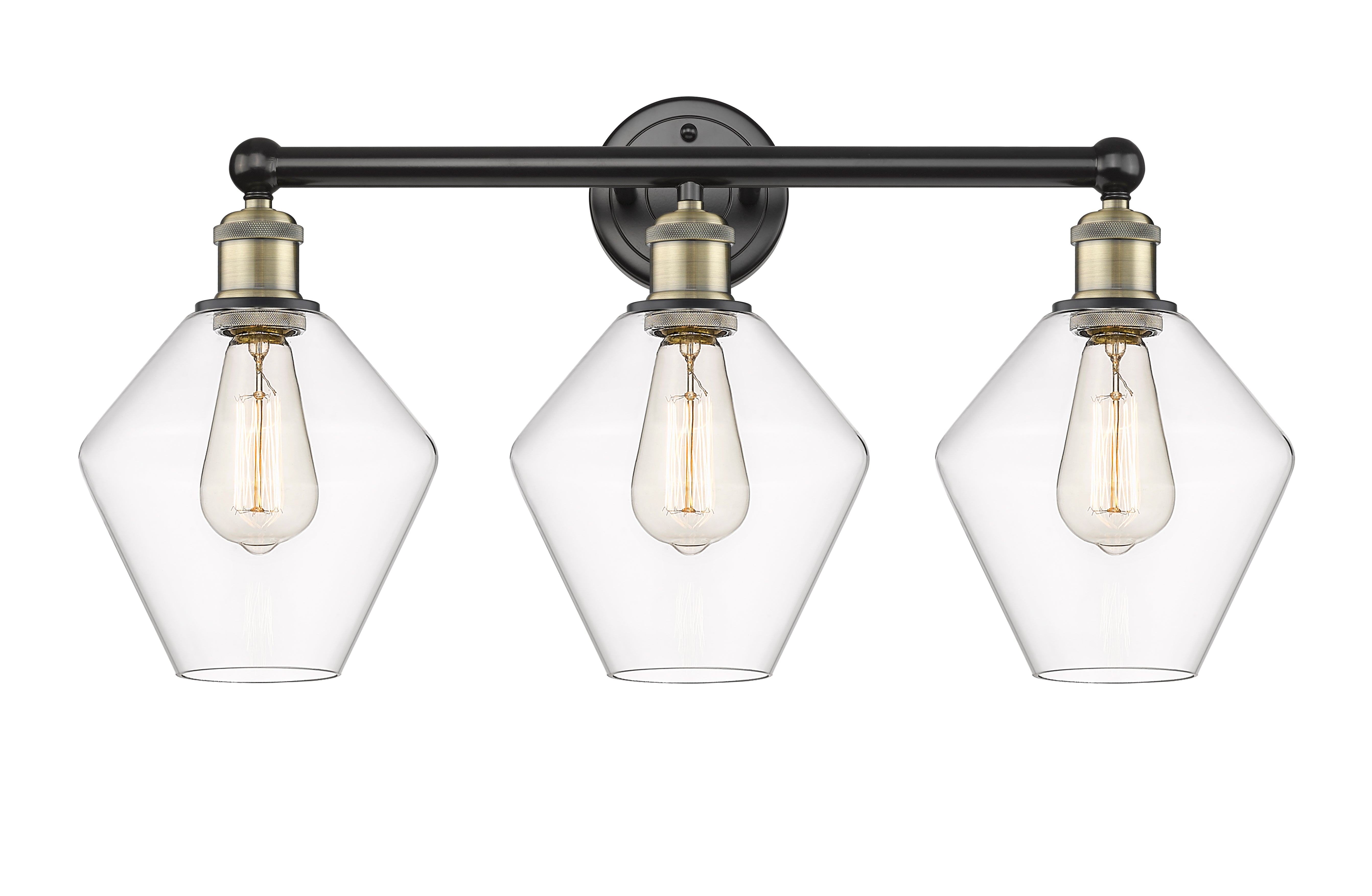 Edison Bath Vanity Light Cast Brass Finish