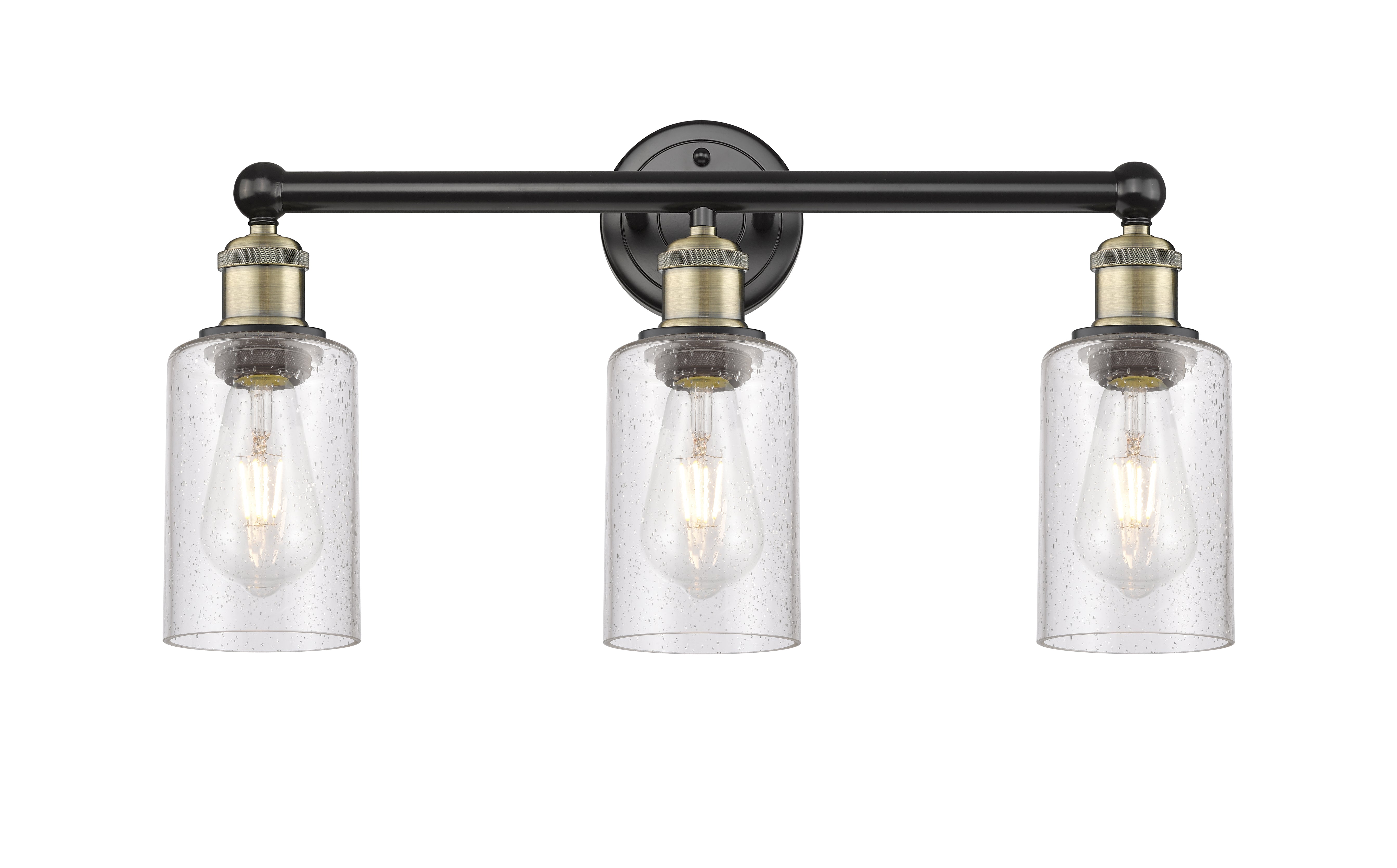 Edison Bath Vanity Light Cast Brass Finish