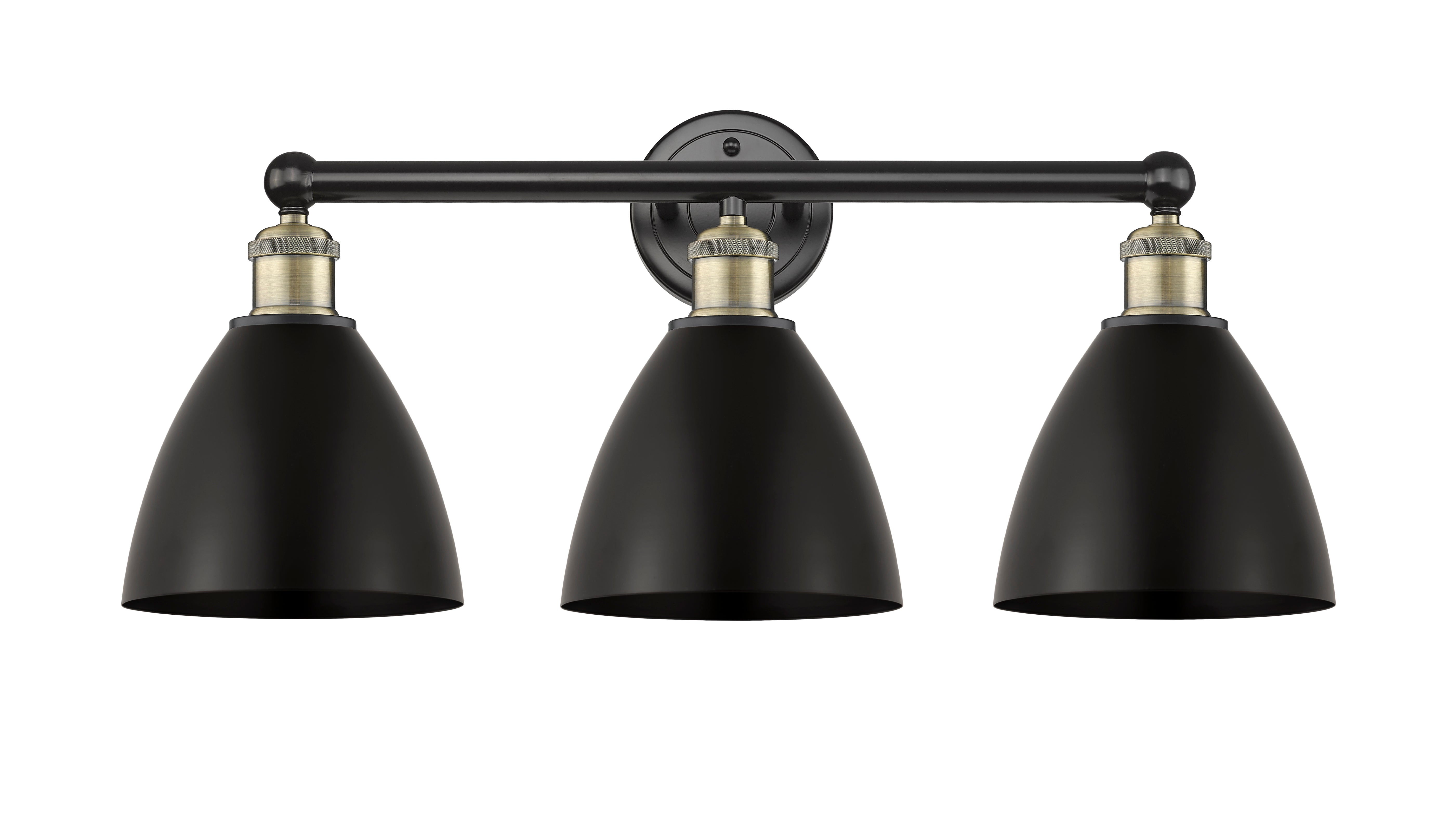 Edison Industrial, Farmhouse, Restoration-Vintage, Traditional Berkshire Metal Bath Vanity Light