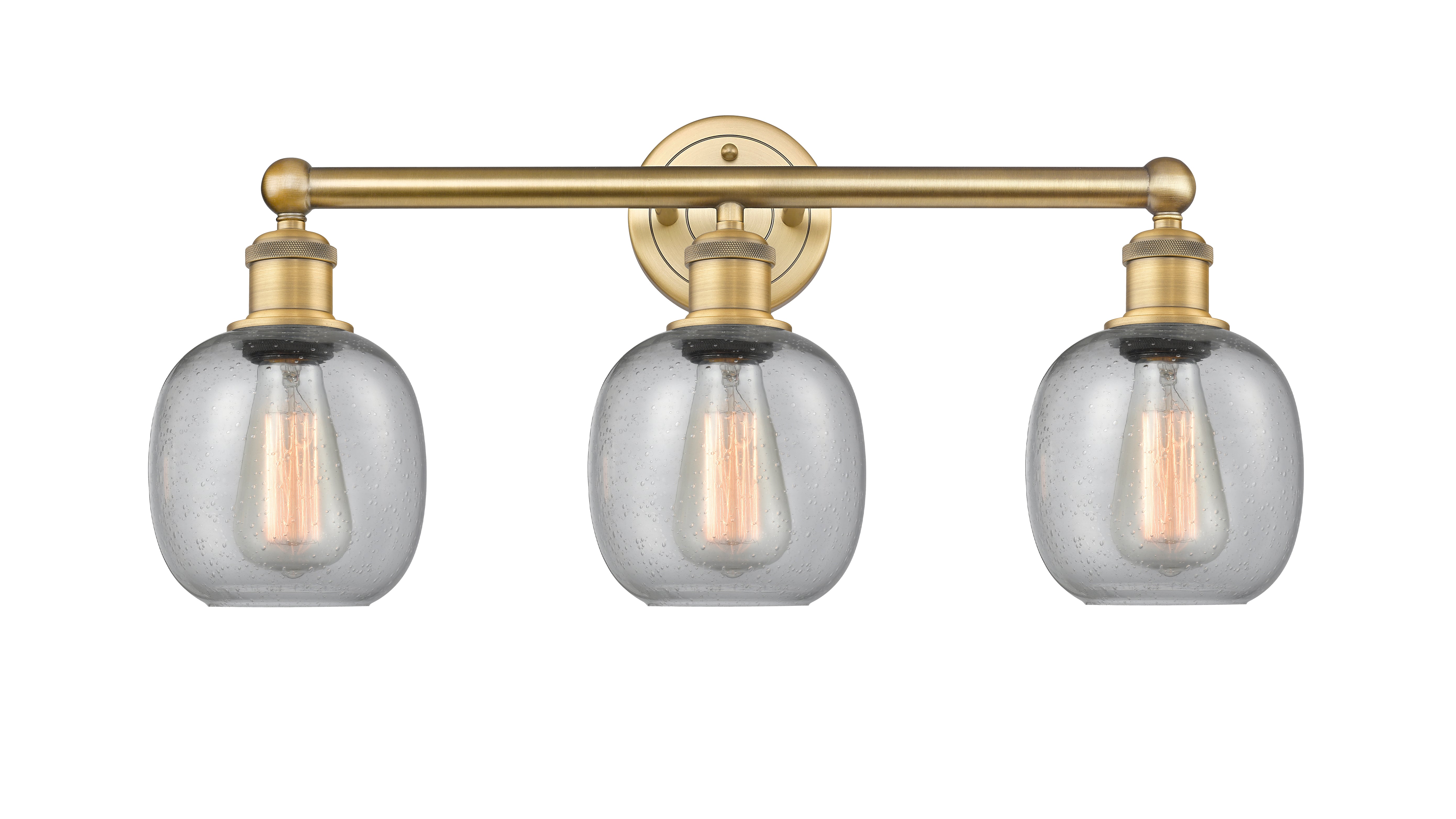 Edison Bath Vanity Light Woven Rattan Steel