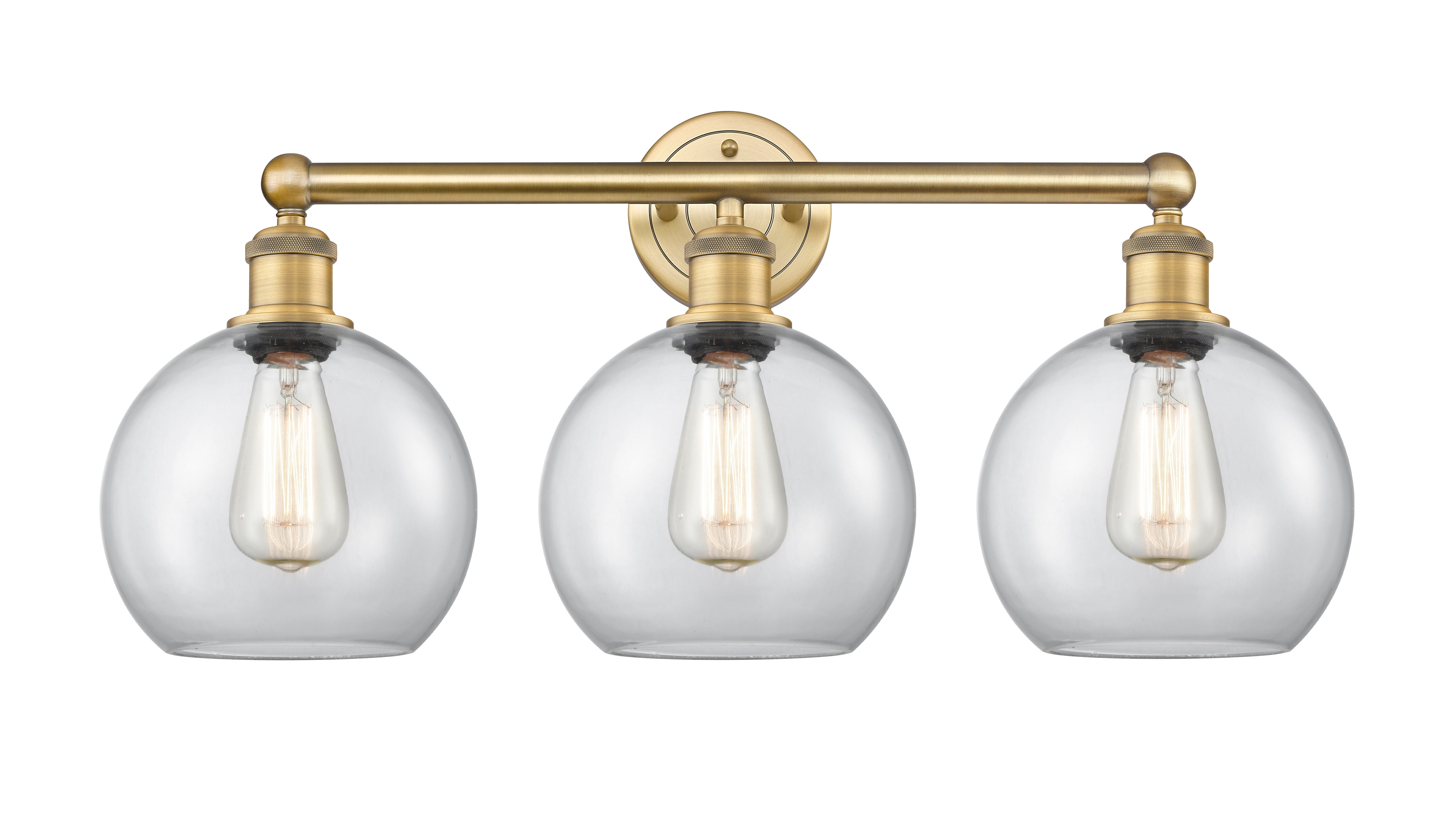 Edison Bath Vanity Light Cast Brass Steel