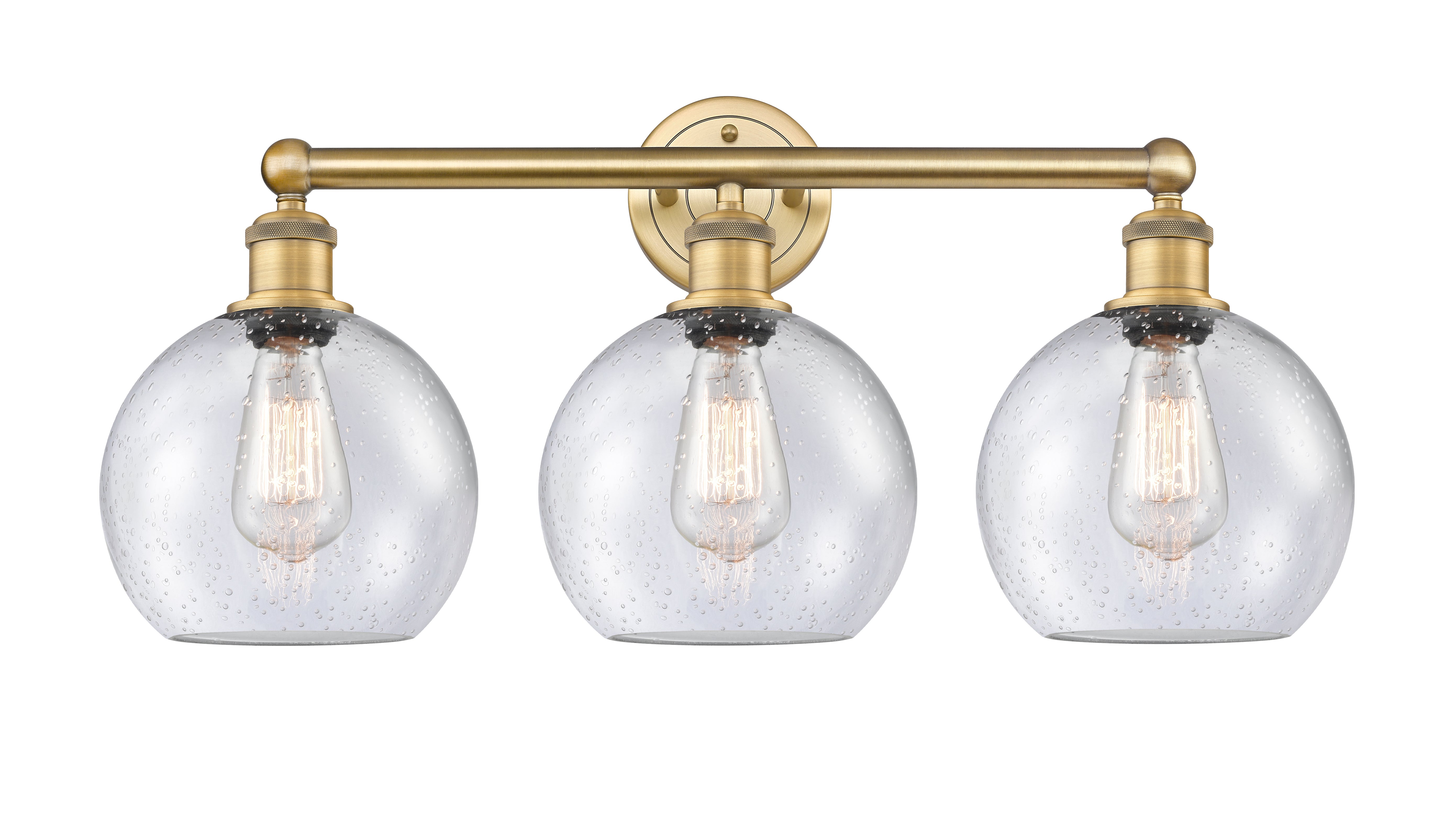 Edison Bath Vanity Light Cast Brass Steel