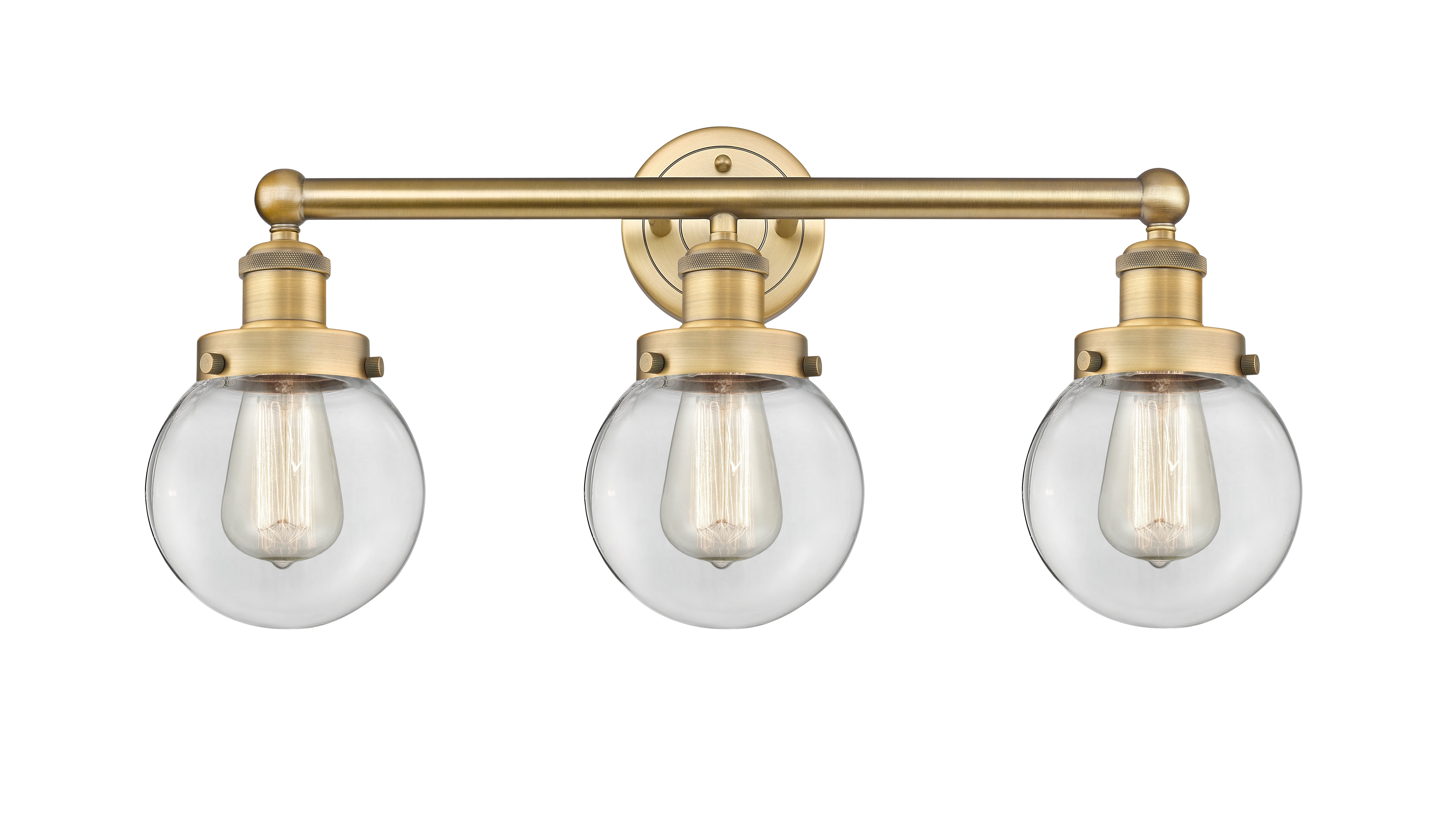 Edison Bath Vanity Light Cast Brass