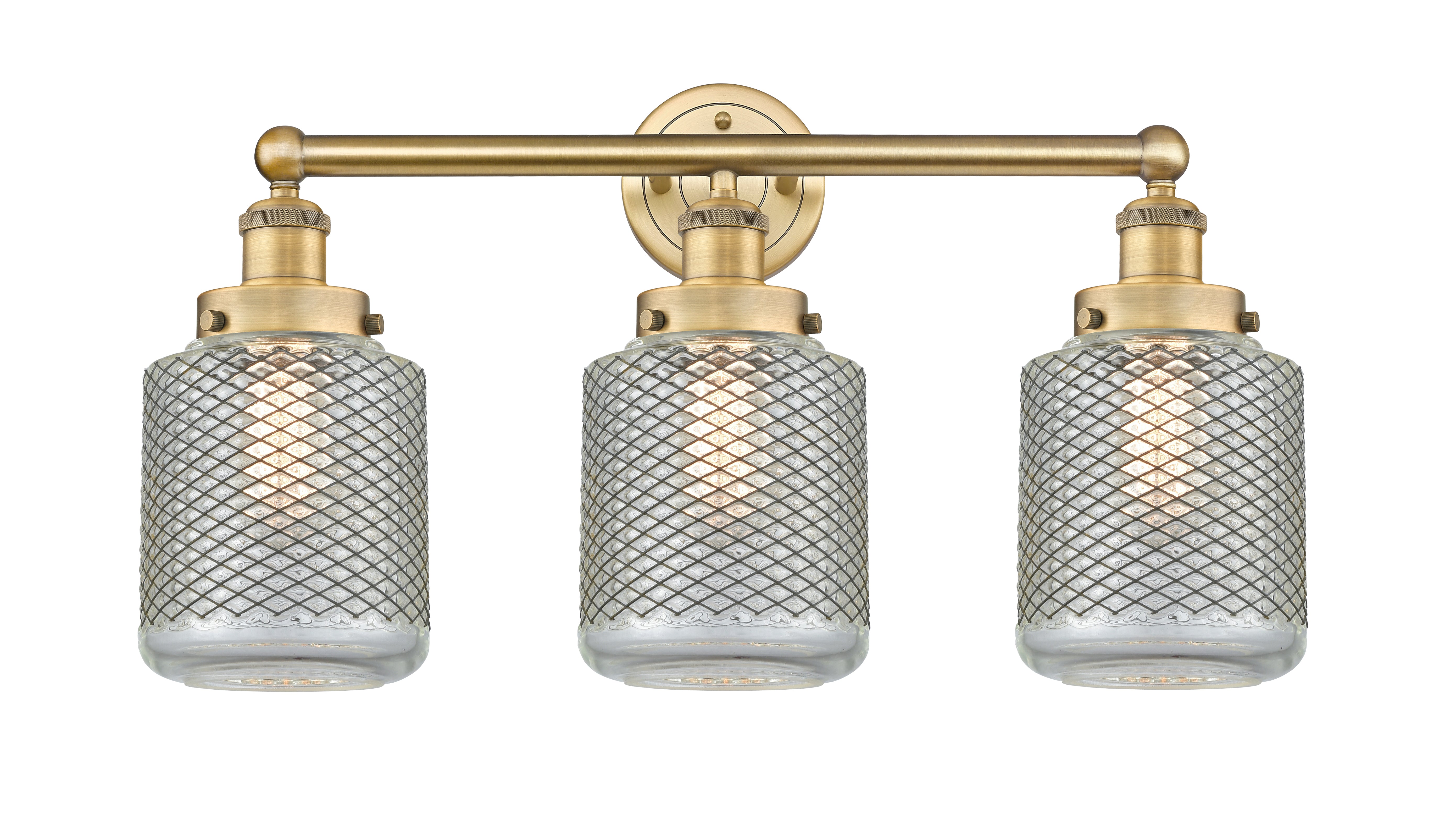 Edison Bath Vanity Light Cast Brass Finish