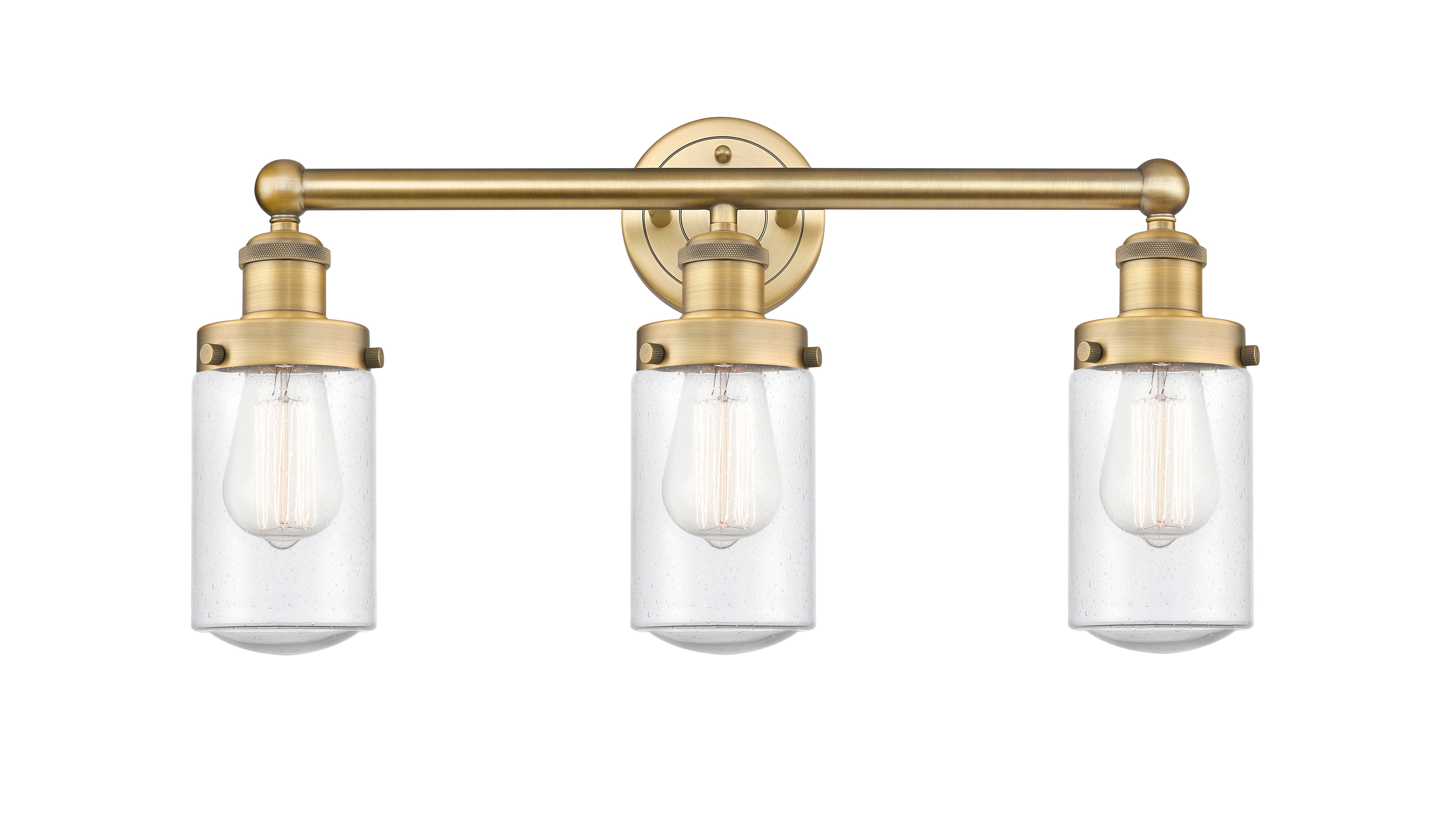 Edison Bath Vanity Light Cast Brass Finish