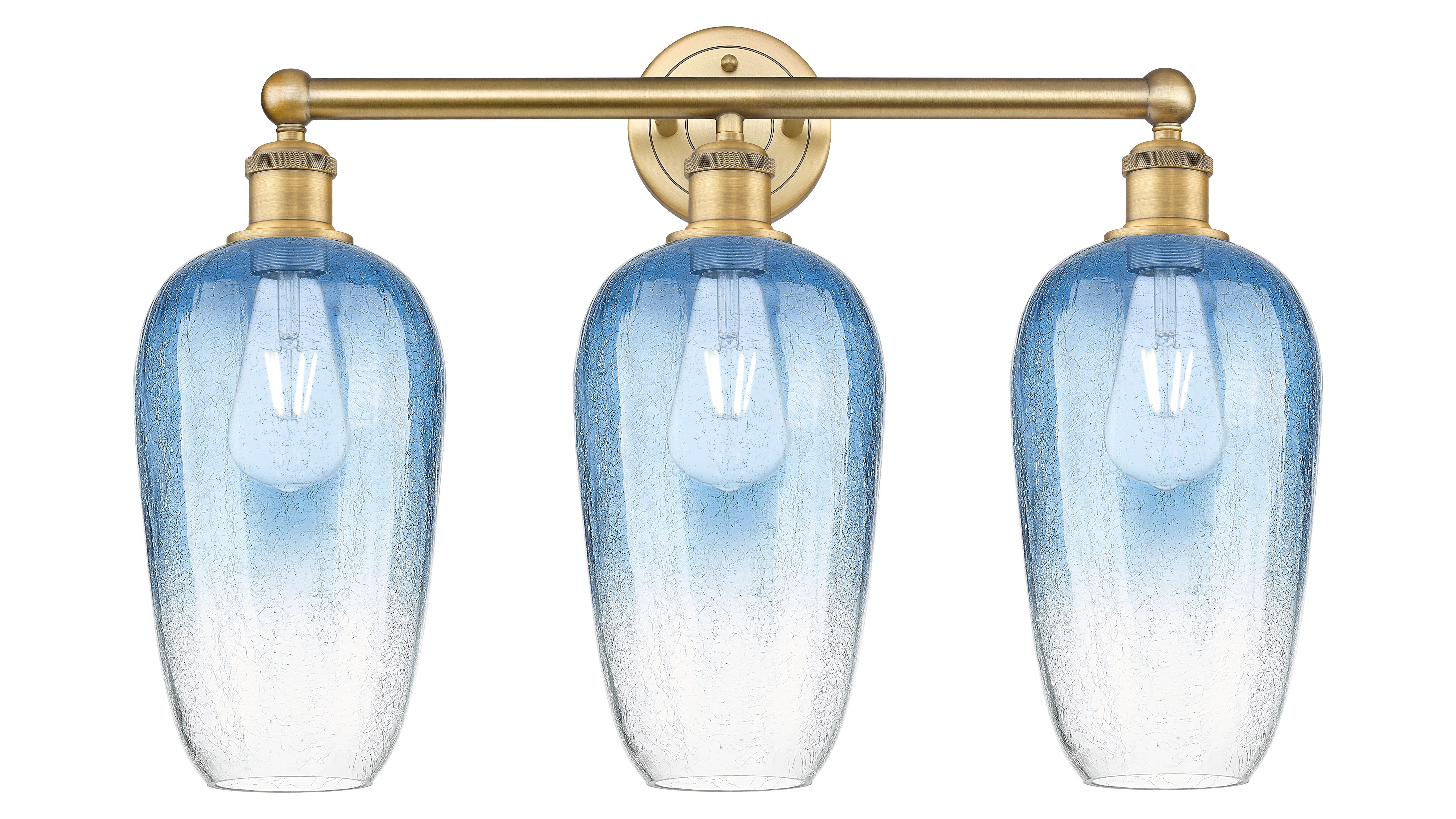 Edison Bath Vanity Light Cast Brass Finish