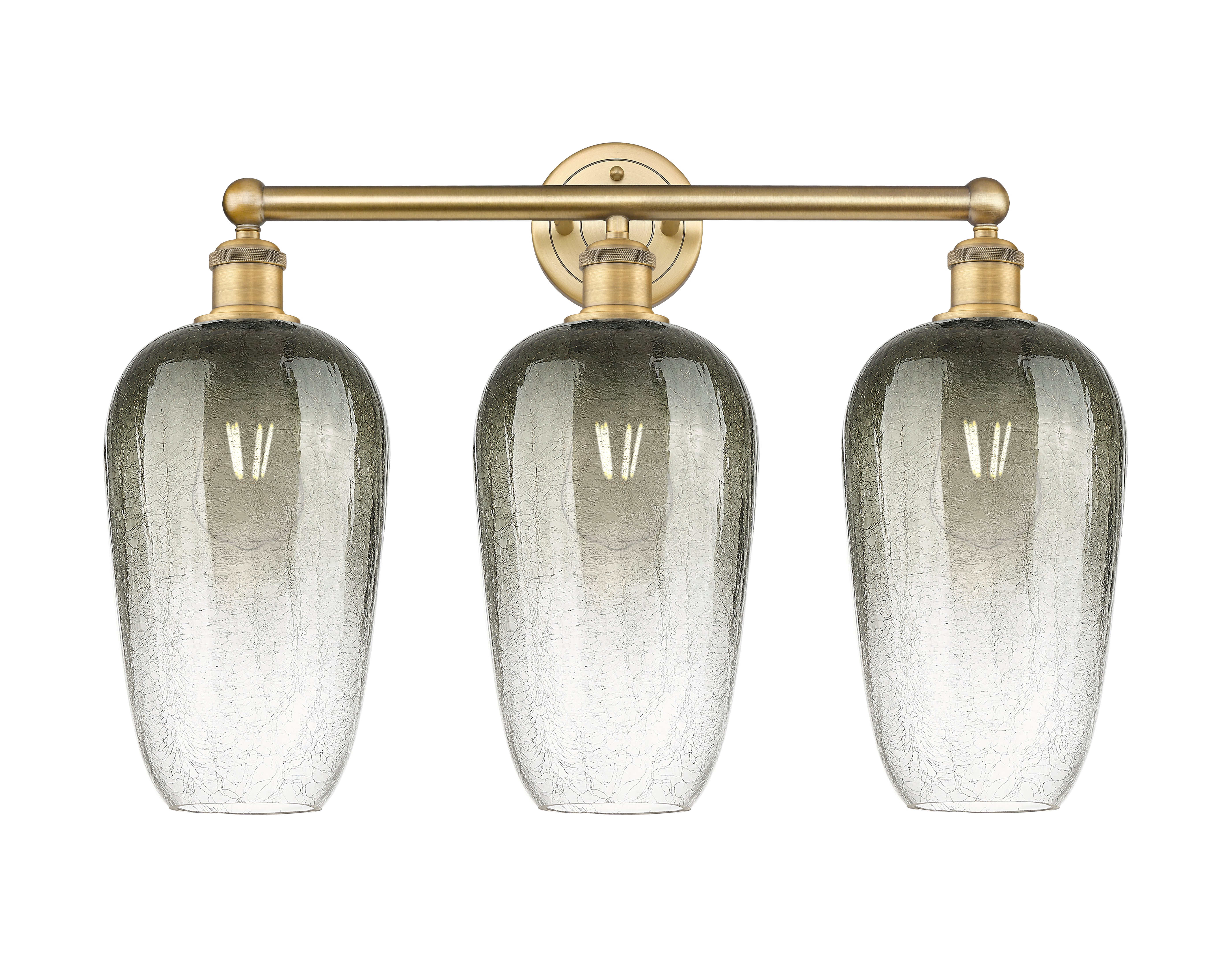 Edison Bath Vanity Light Cast Brass Finish