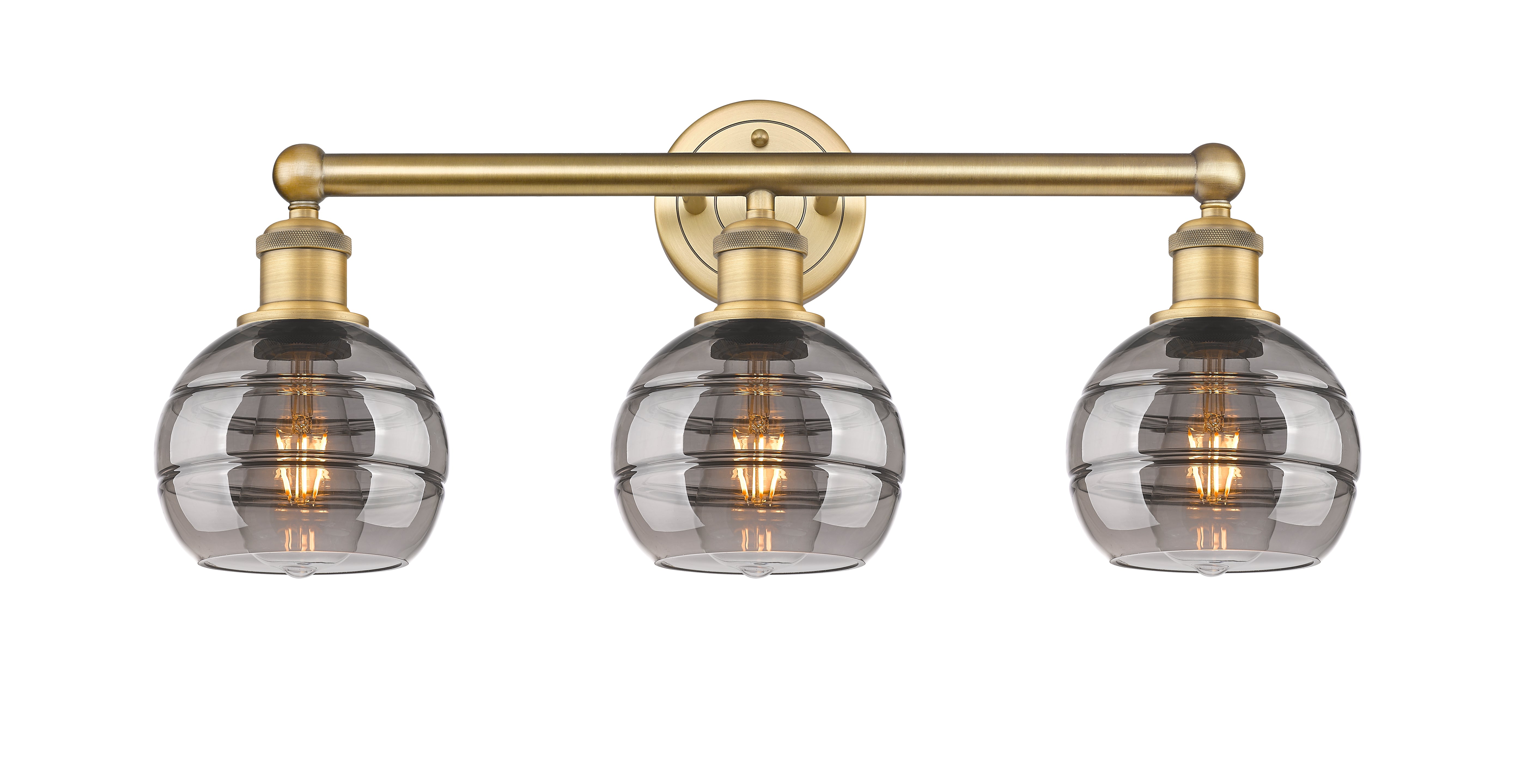 Edison Bath Vanity Light Cast Brass Finish