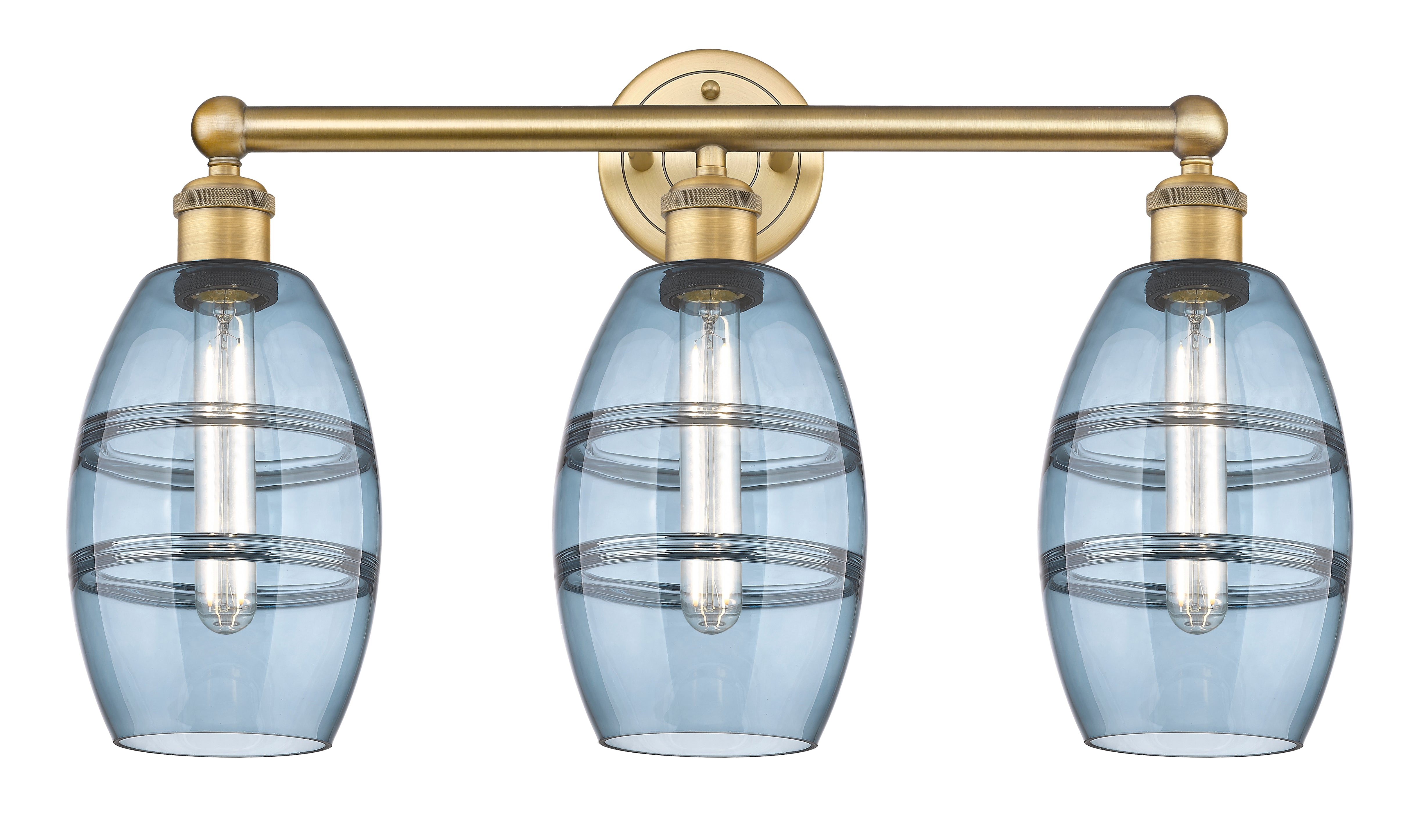 Edison Bath Vanity Light Cast Brass Finish