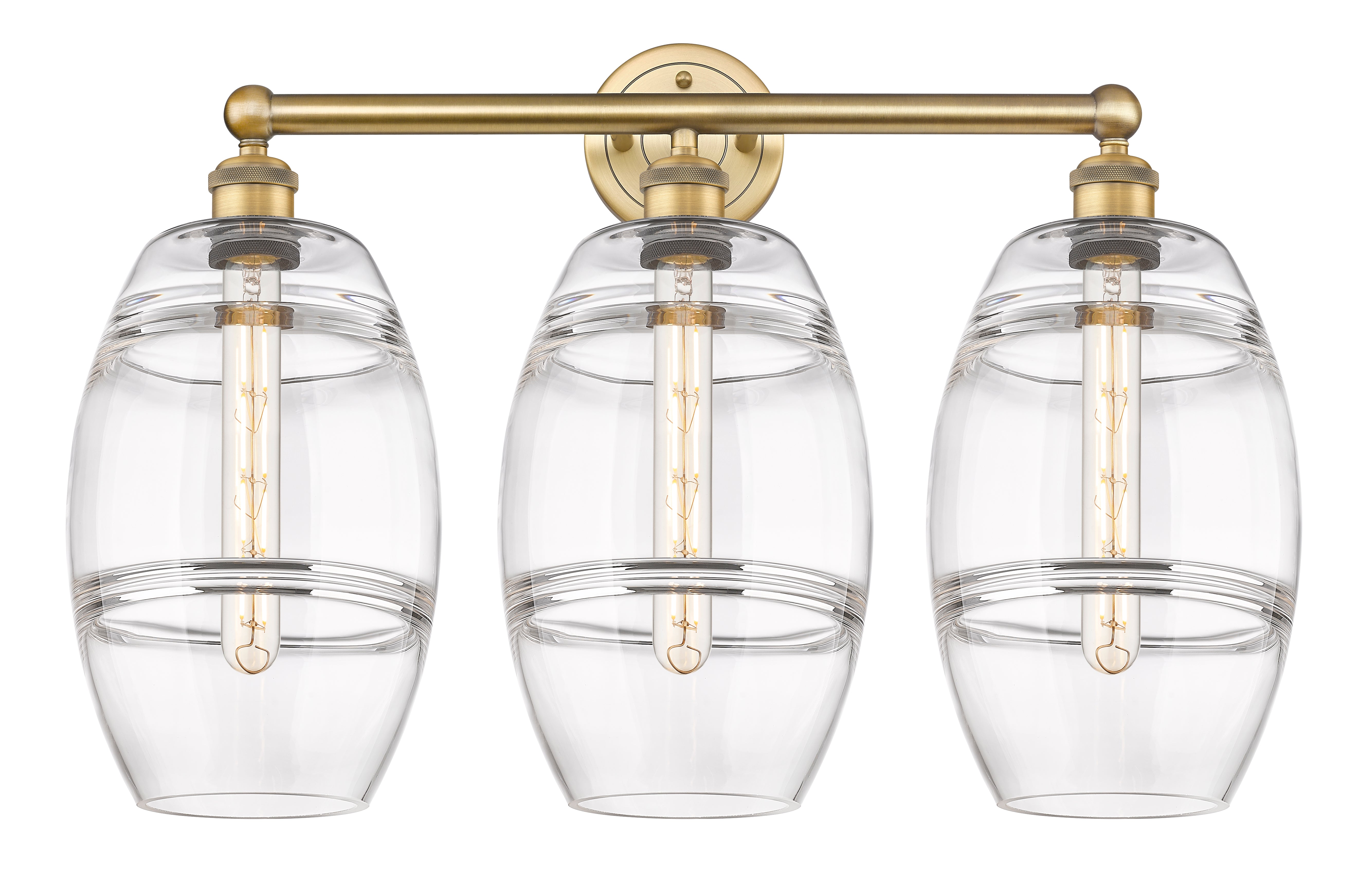 Edison Bath Vanity Light Cast Brass Finish