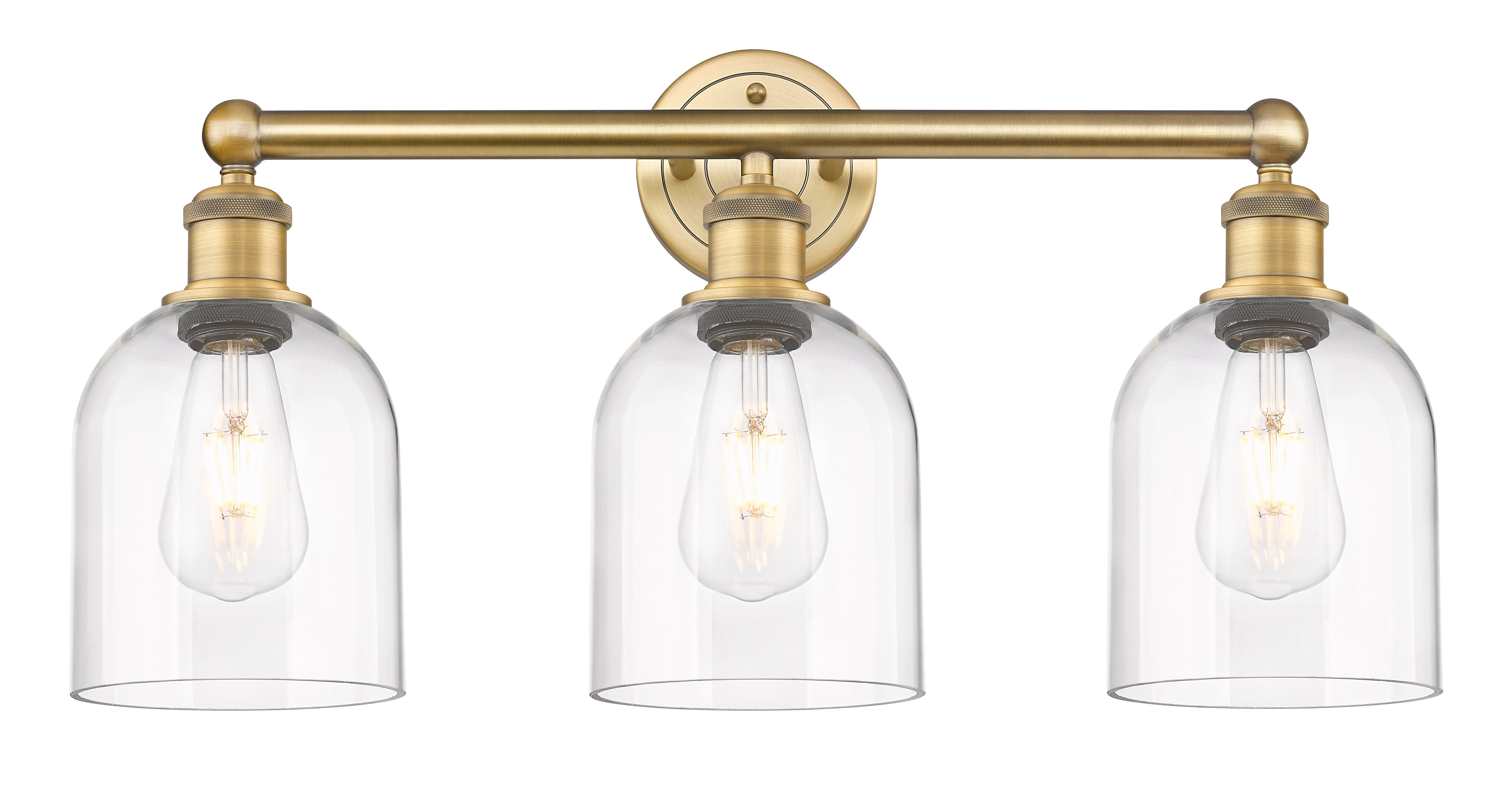 Edison Bath Vanity Light Cast Brass Steel
