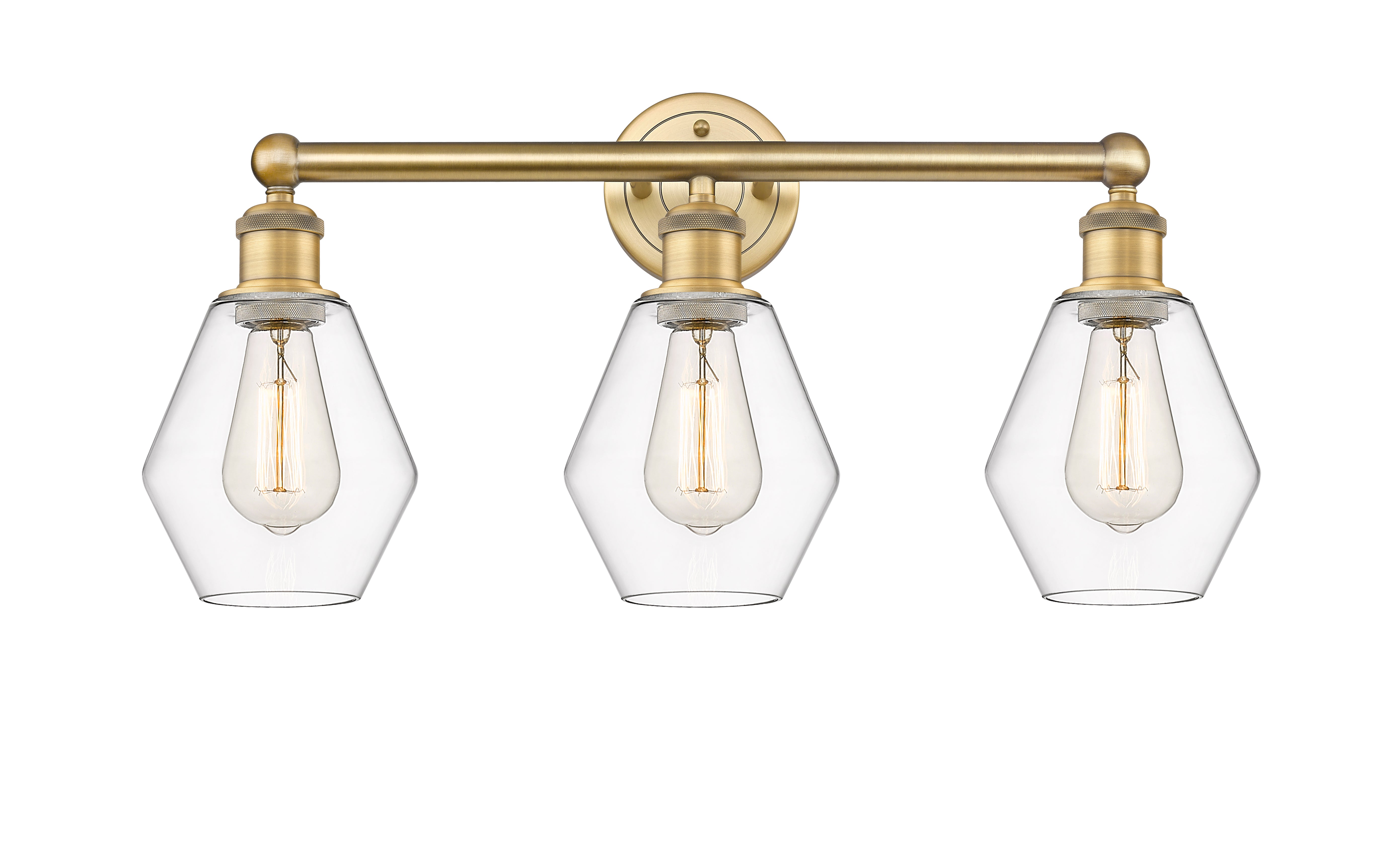 Edison Bath Vanity Light Cast Brass Finish