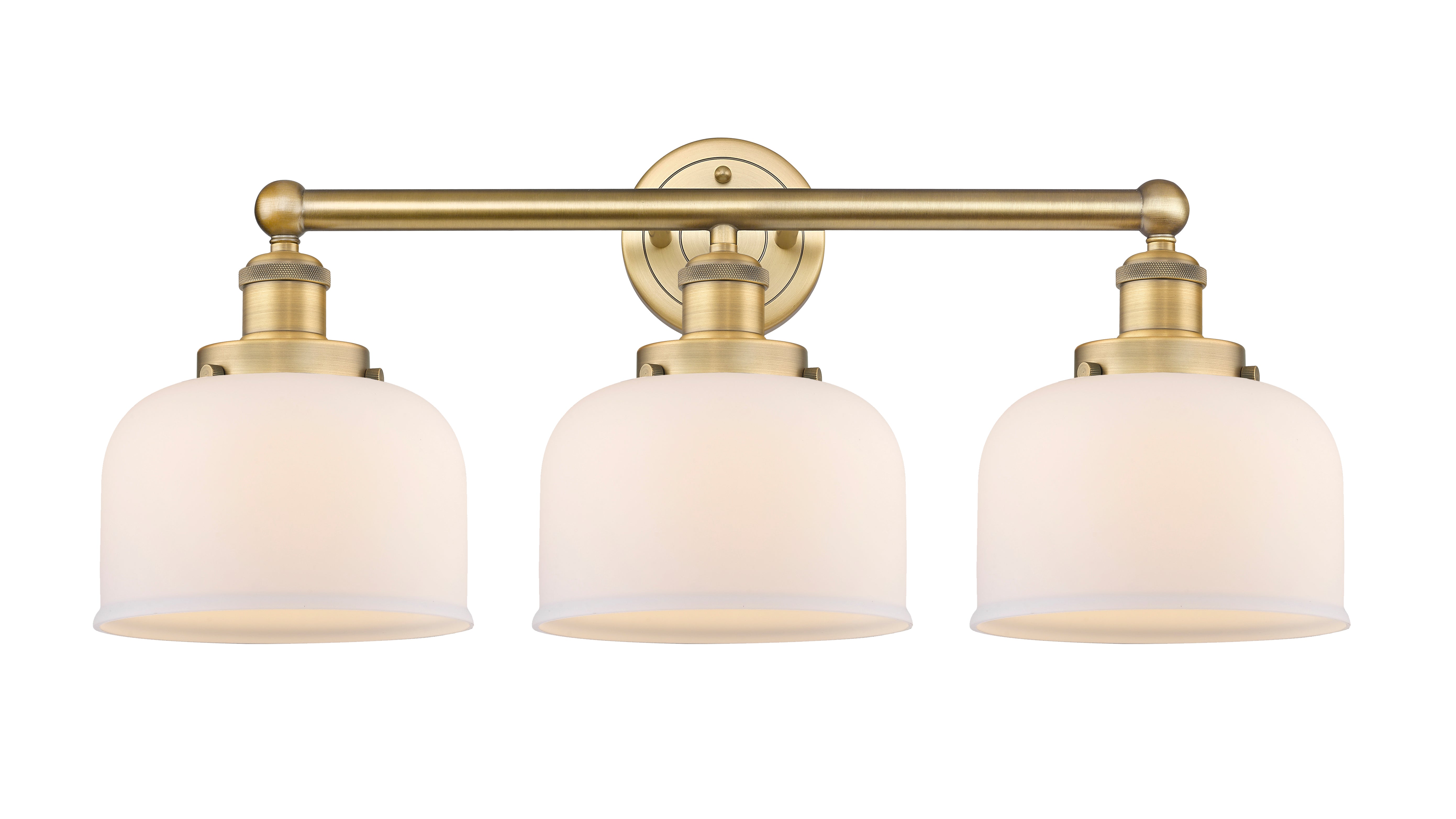 Edison Bath Vanity Light Cast Brass 25"